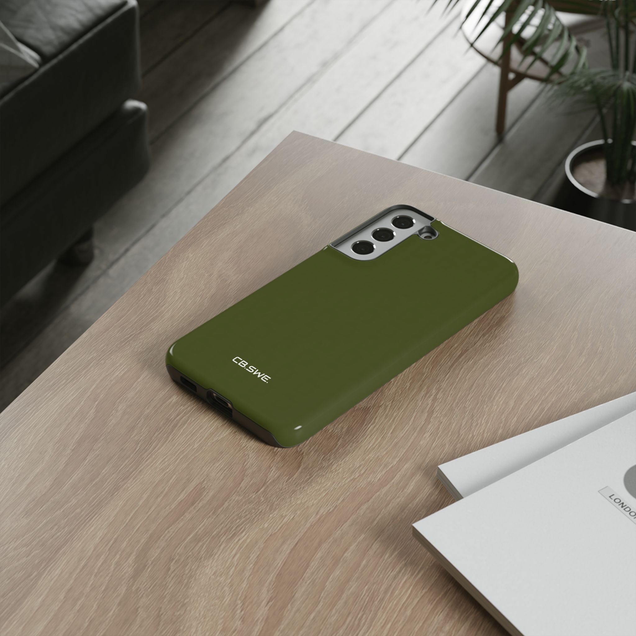 Army Green Samsung Case - Tough