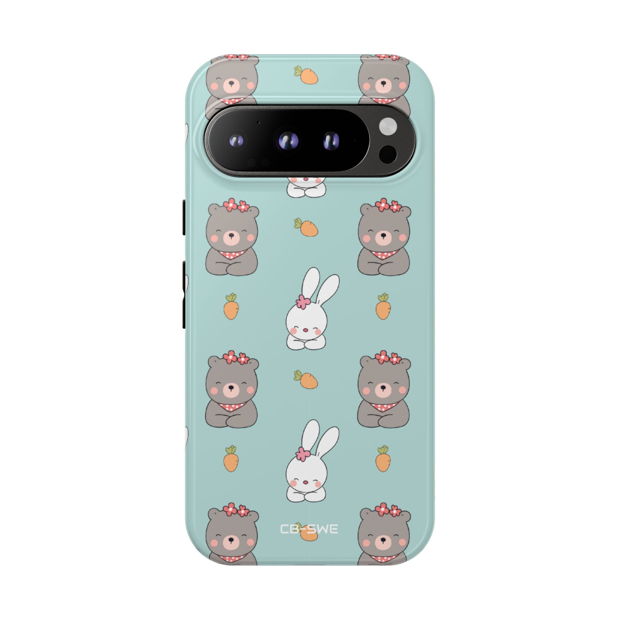 Bunnies Gather Carrots - Google Pixel Case