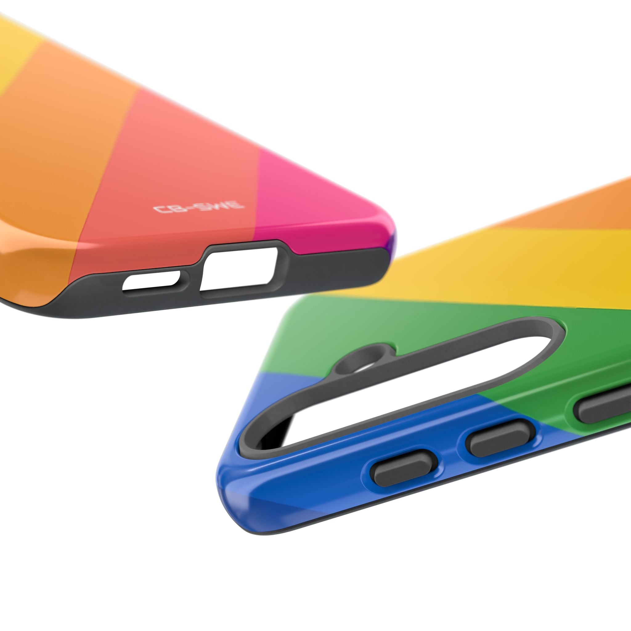 Vibrant Geometric Spectrum - Samsung Case
