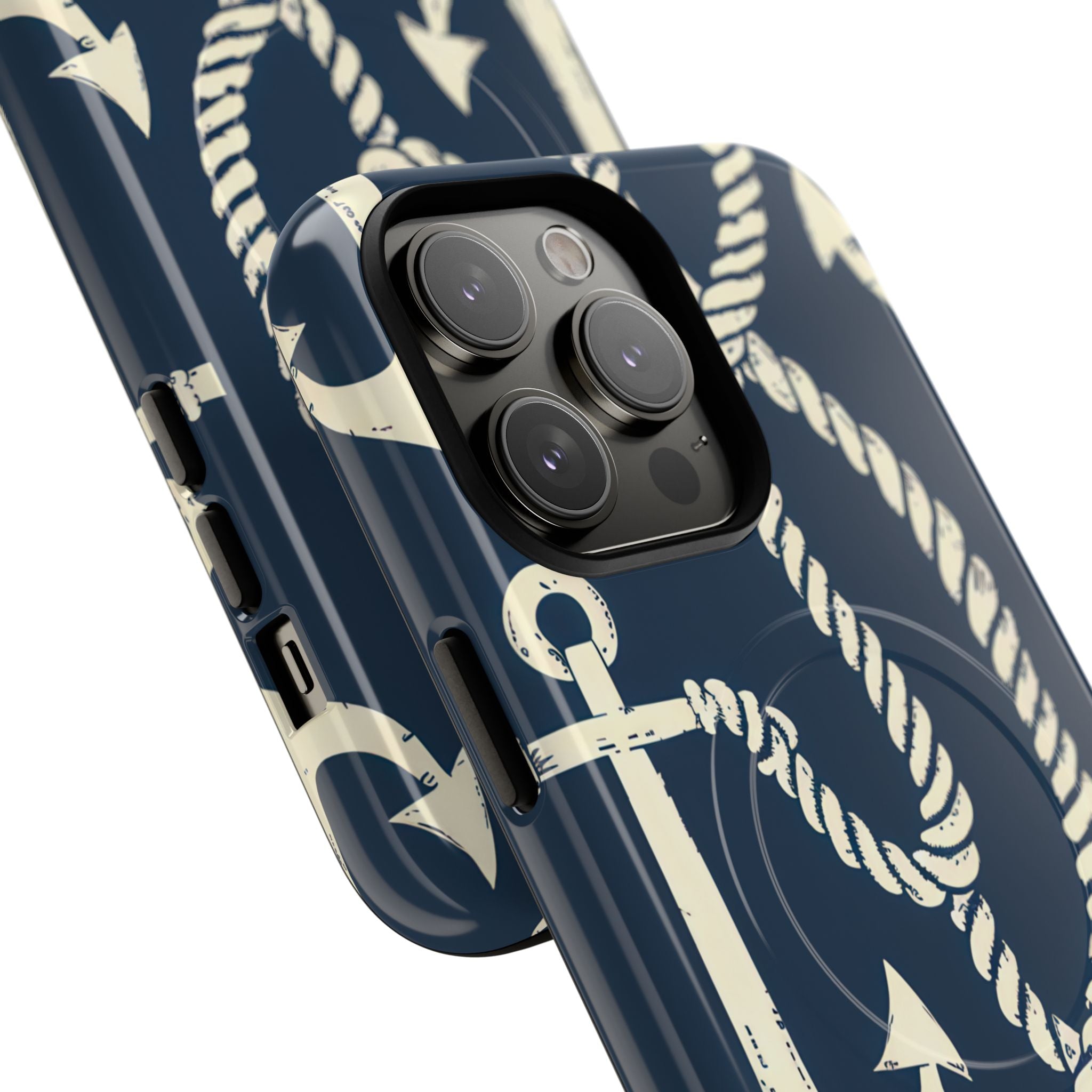 Nautical Anchors Rope iPhone 14 - Tough+
