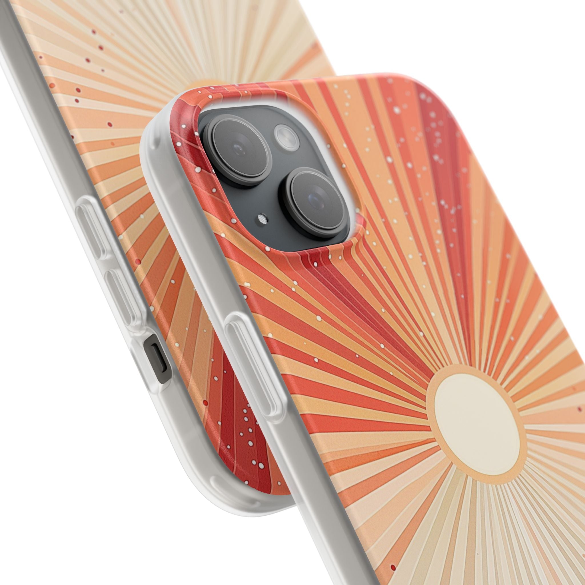 Solar Bloom iPhone 15 Plus Case - Soft