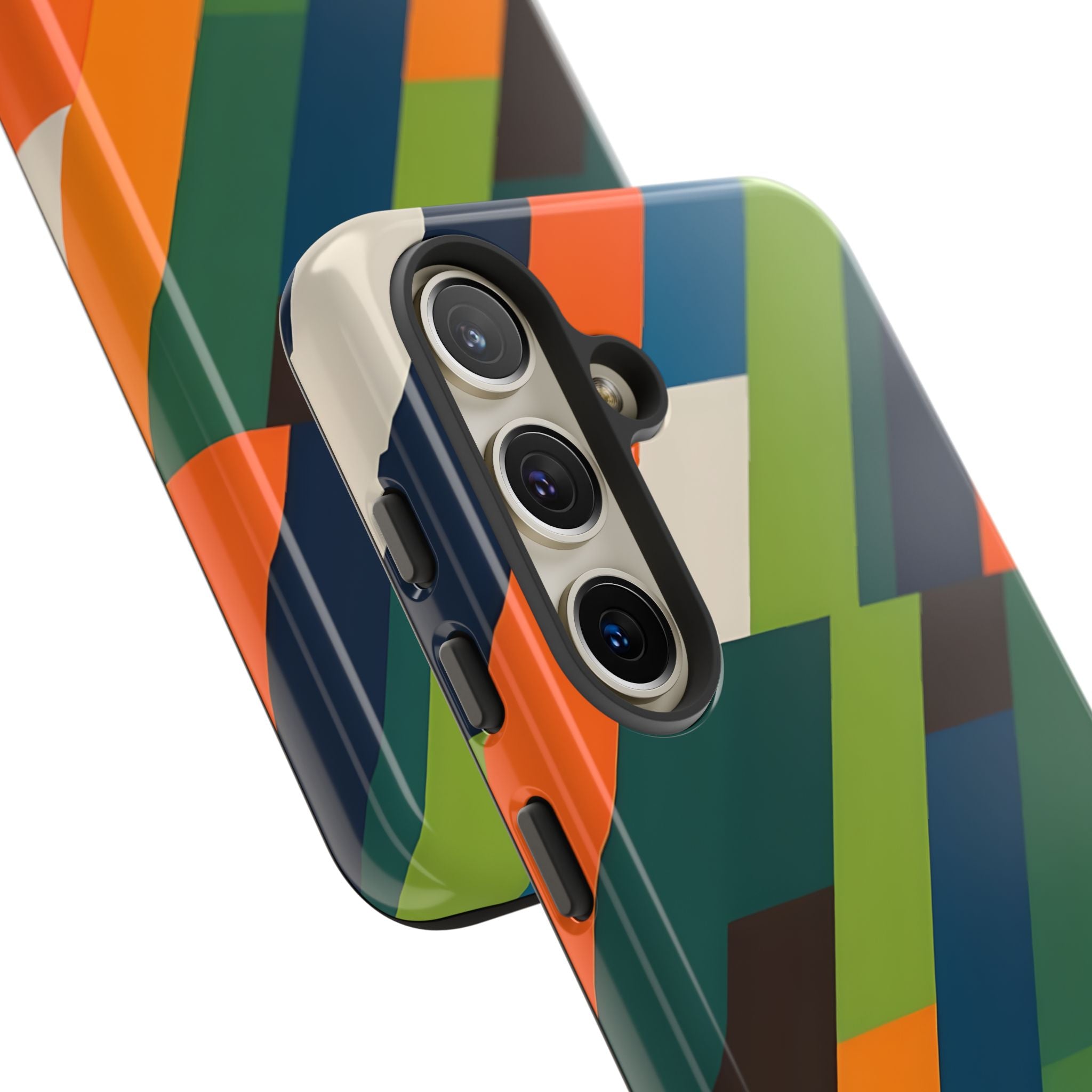 Diagonal Blaze Samsung S24 Case - Tough