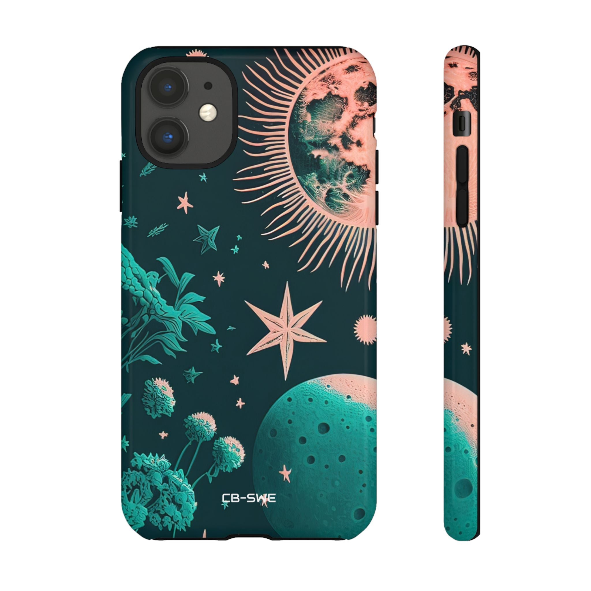 Celestial Botanical Night - iPhone Case
