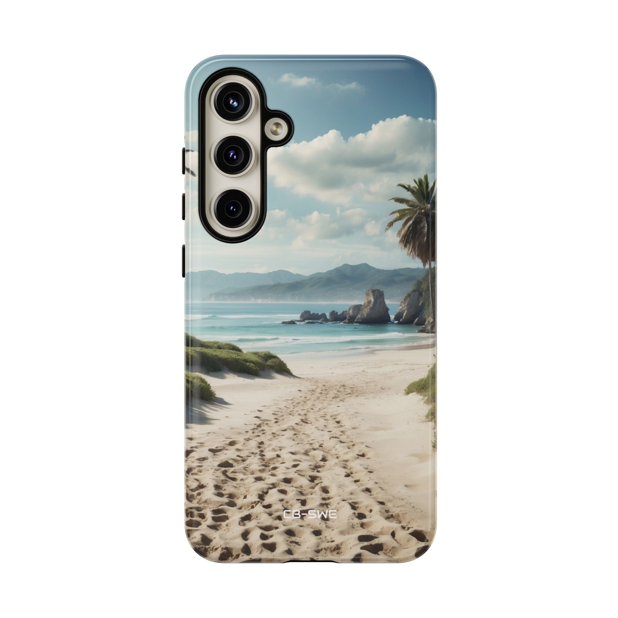 Footprints Trace Sand - Samsung Case