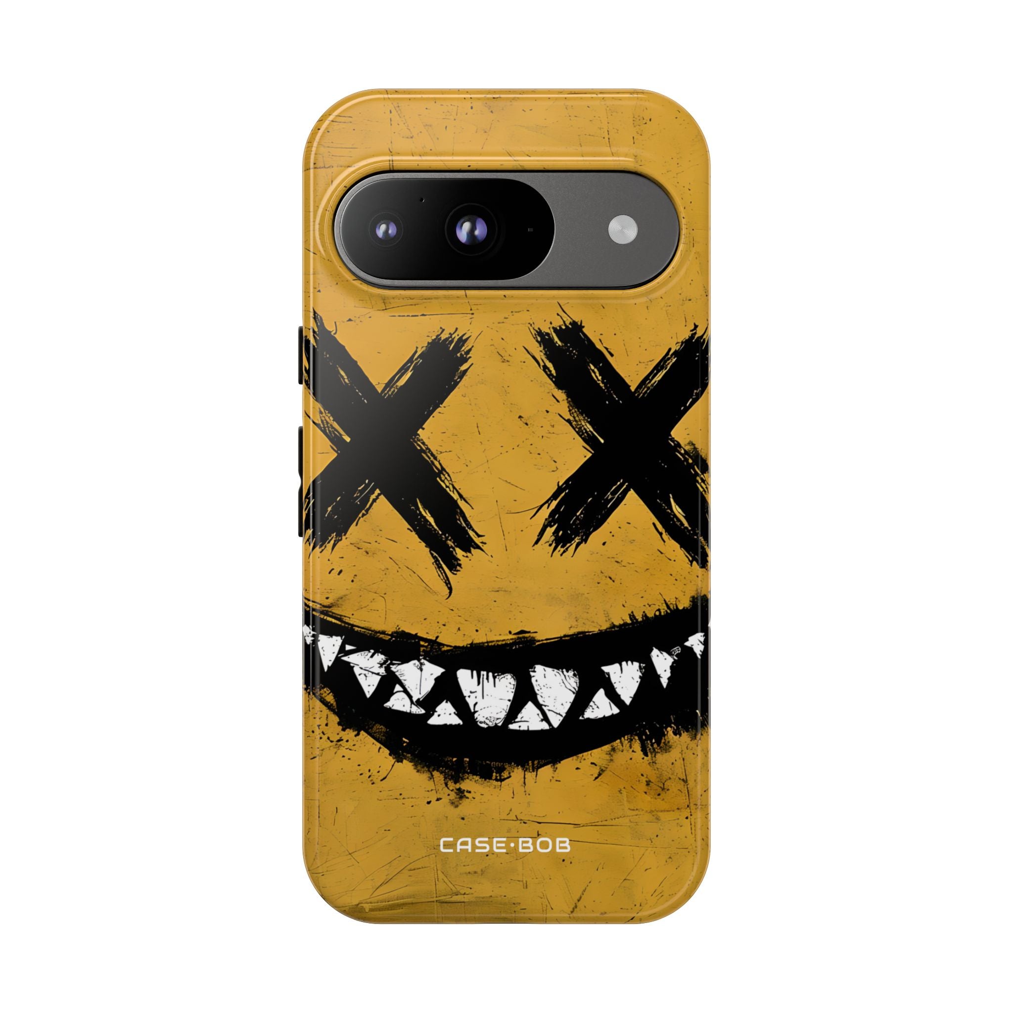 Jagged Smile Yellow Google Pixel 9 Case - Tough
