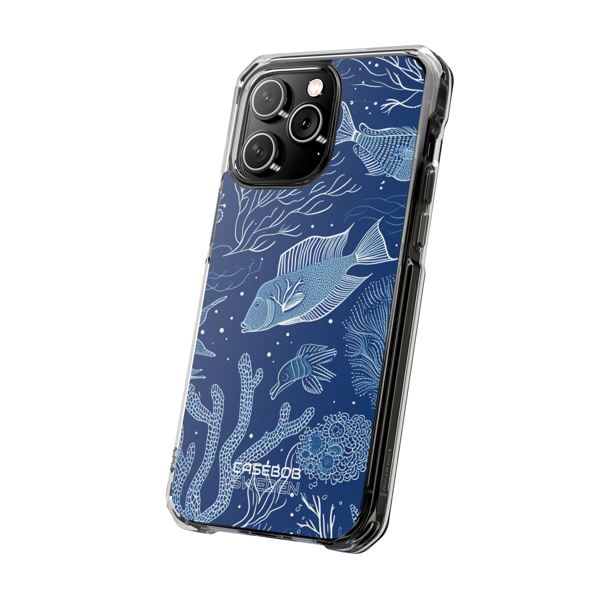 Blue Coral Garden iPhone 14 - Impact Clear+