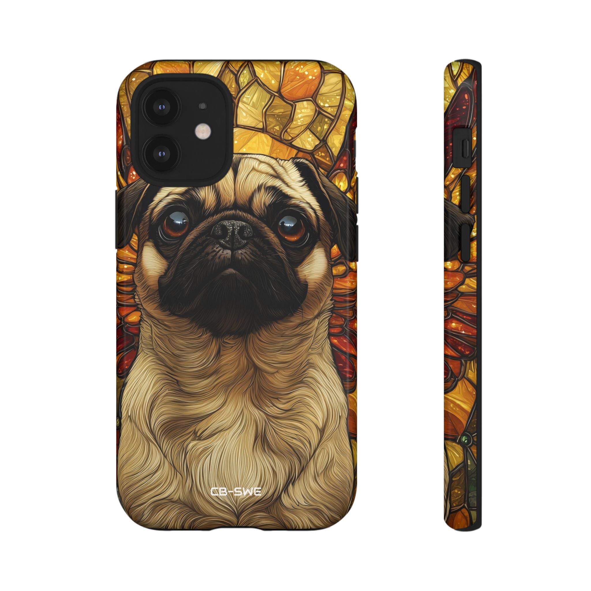 Pug Soars Brightly - iPhone Case