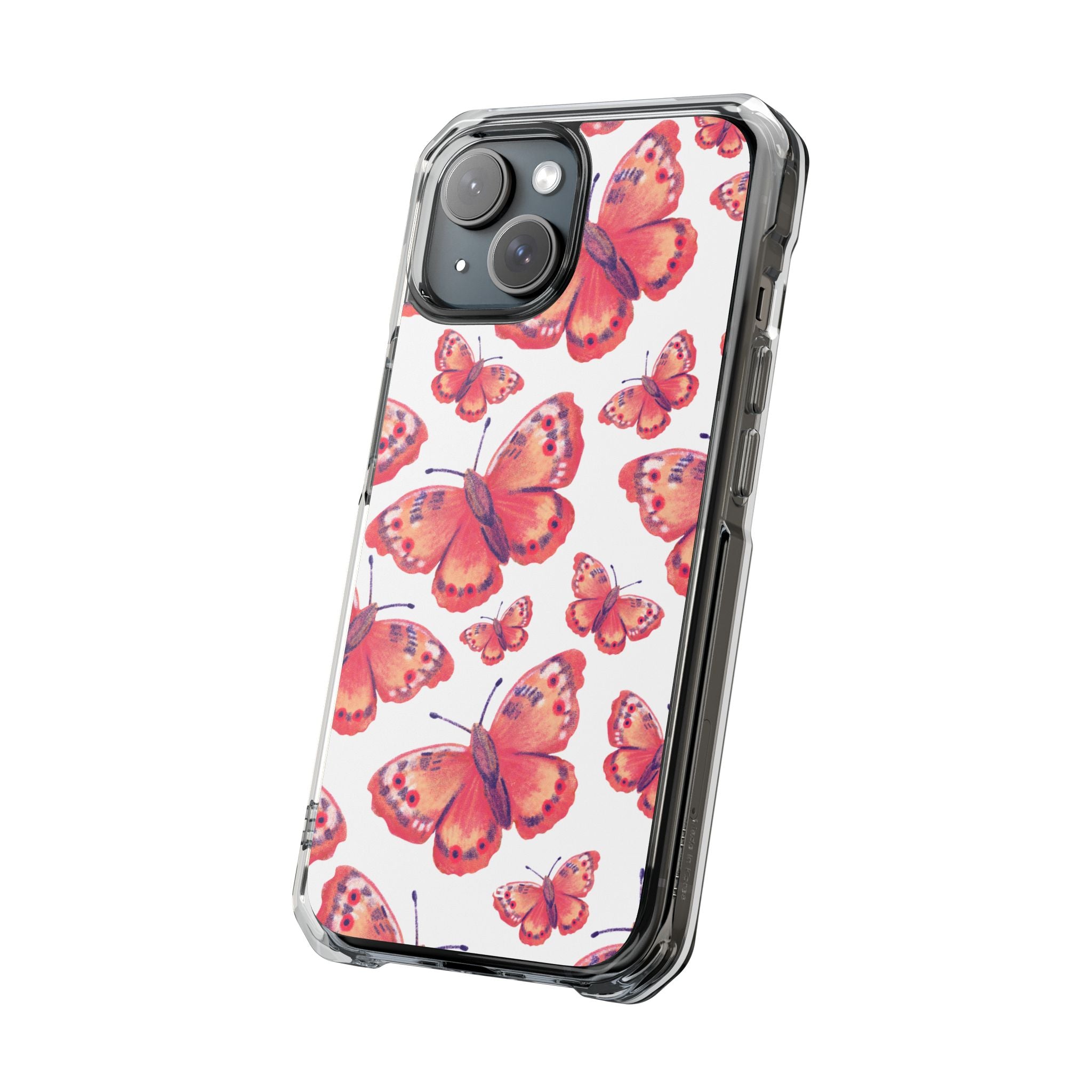 Vibrant Butterfly Dance iPhone Case - Impact