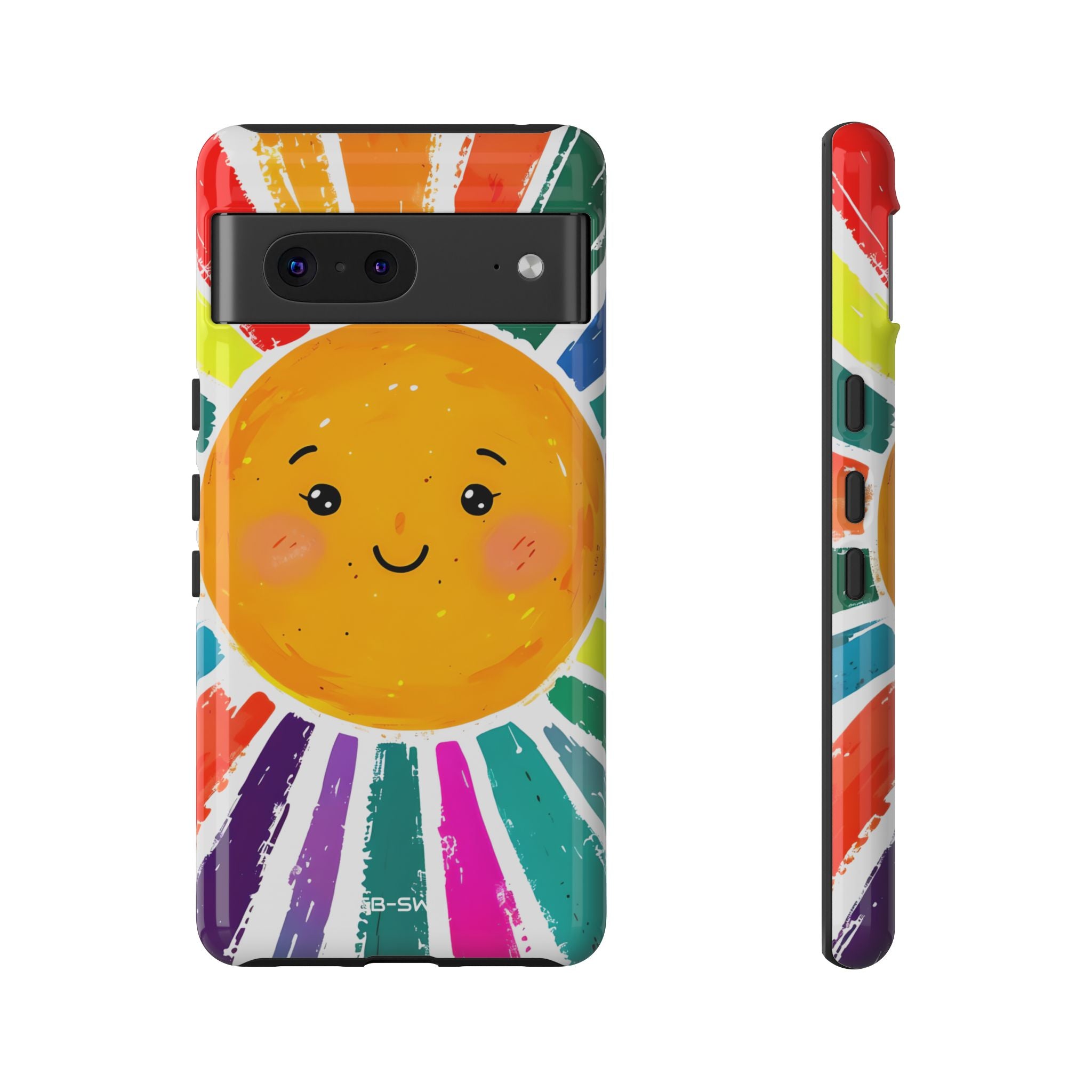 Radiant Smiling Sun - Google Pixel Case