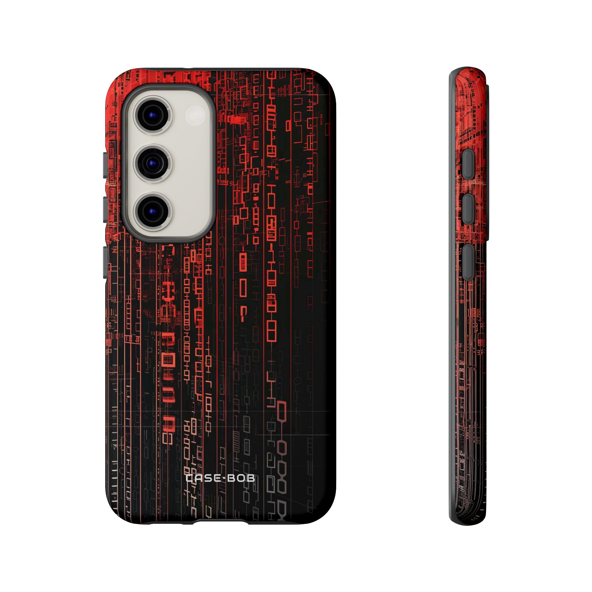 Crimson Glyphs Samsung S23 Case - Tough