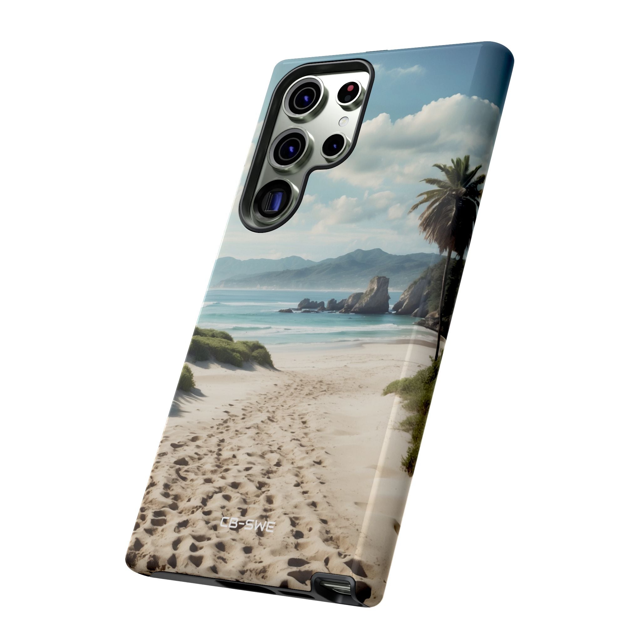 Footprints Trace Sand - Samsung Case