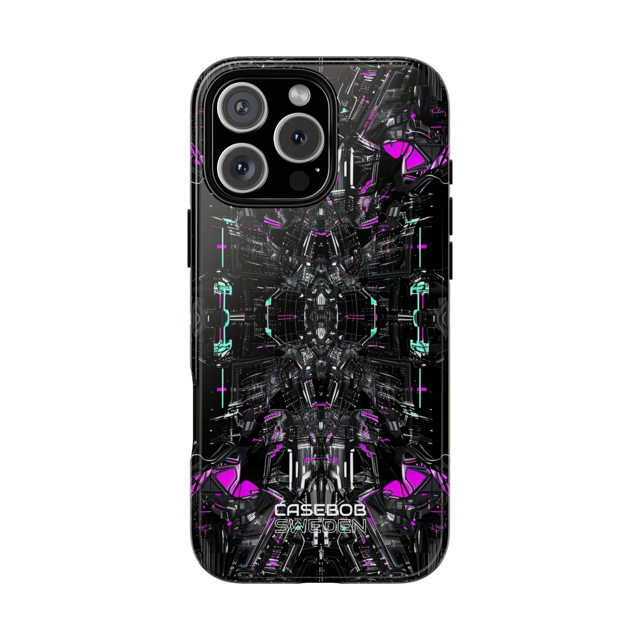 Cybernetic Neon Nexus iPhone 16 - Tough