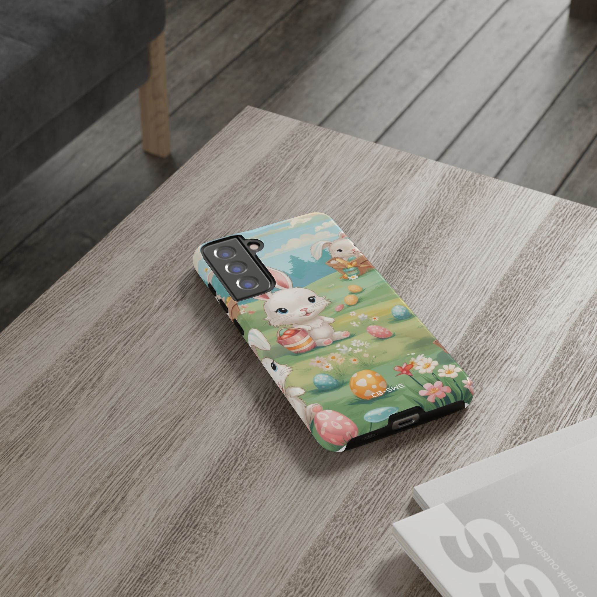 Bunnies Hunt Eggs - Samsung Case