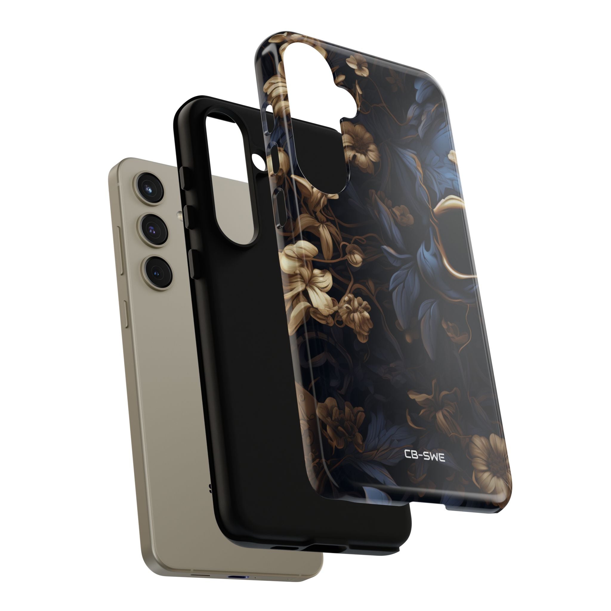 Gothic Floral Skull - Samsung Case
