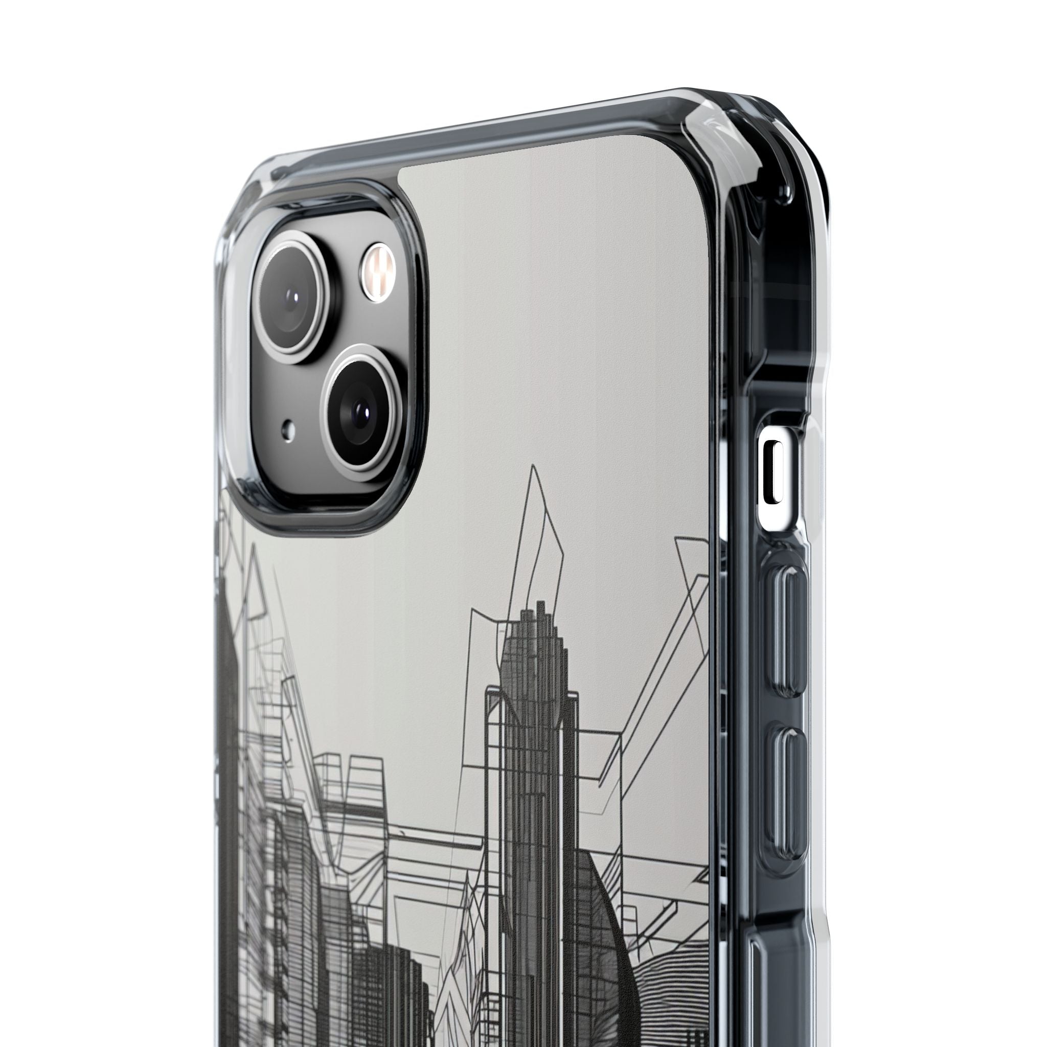 Urban Line Maze iPhone 14 - Impact Clear+
