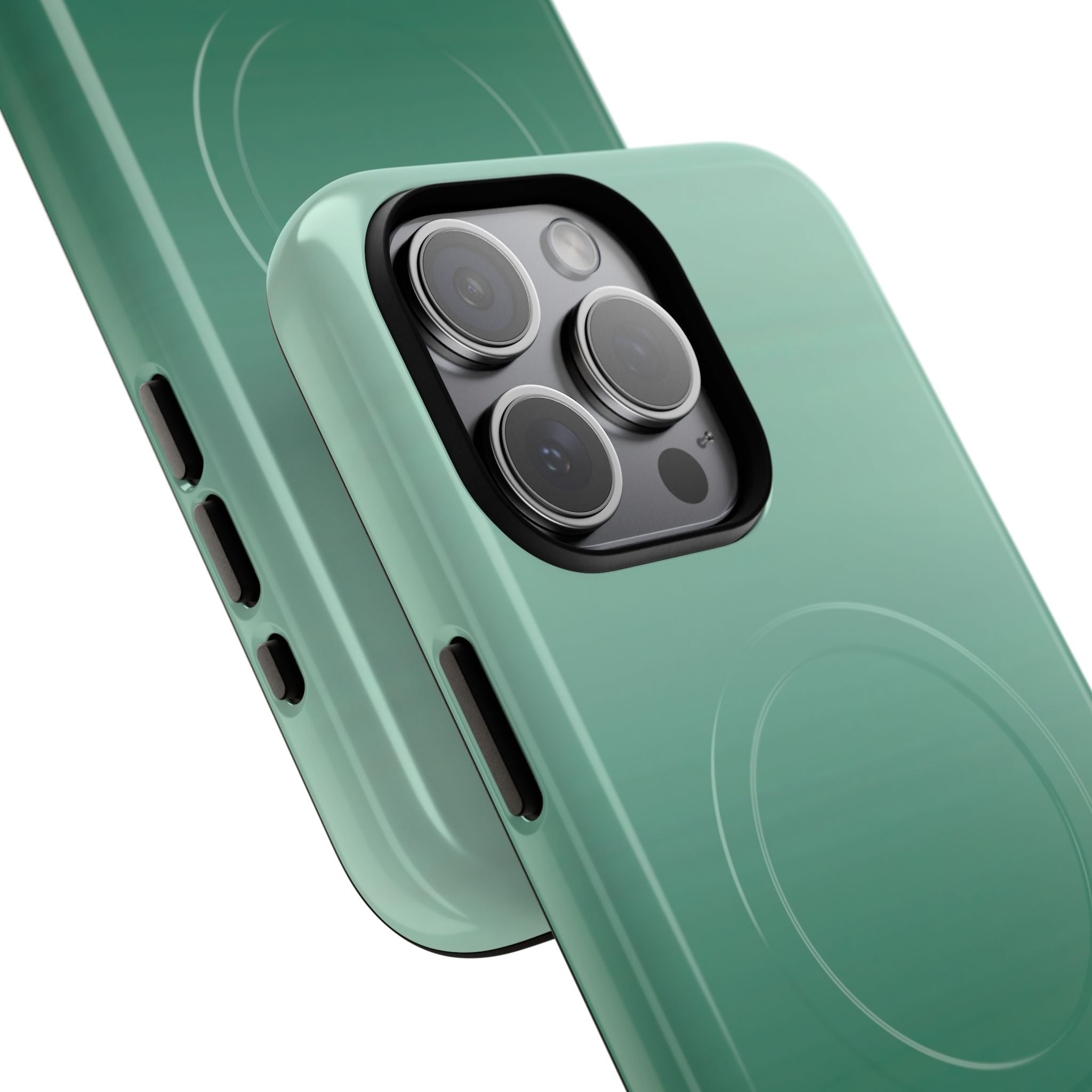 Teal Horizon Layers iPhone 15 - Tough+