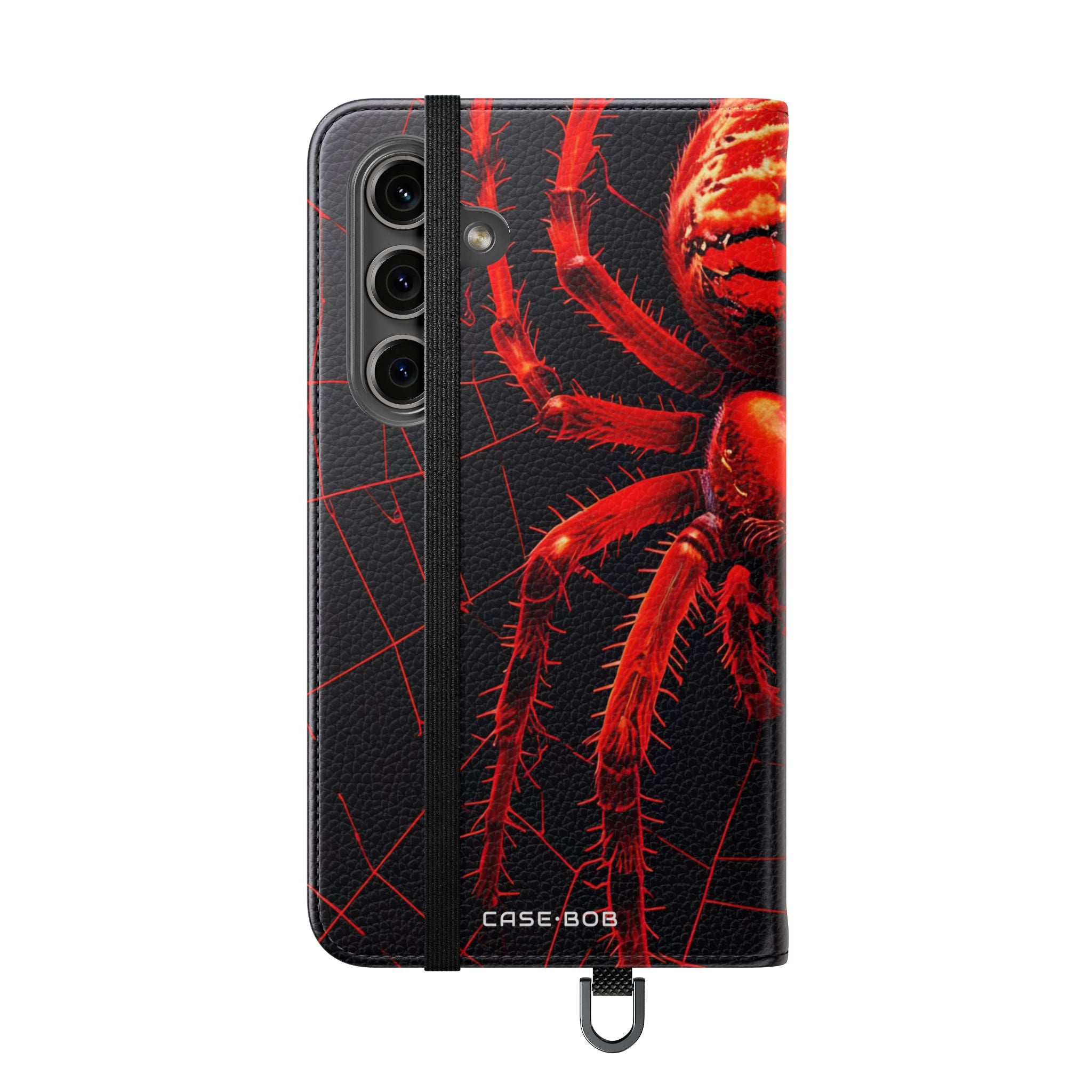 Crimson Spiderweb - Samsung S24 Case - Wallet