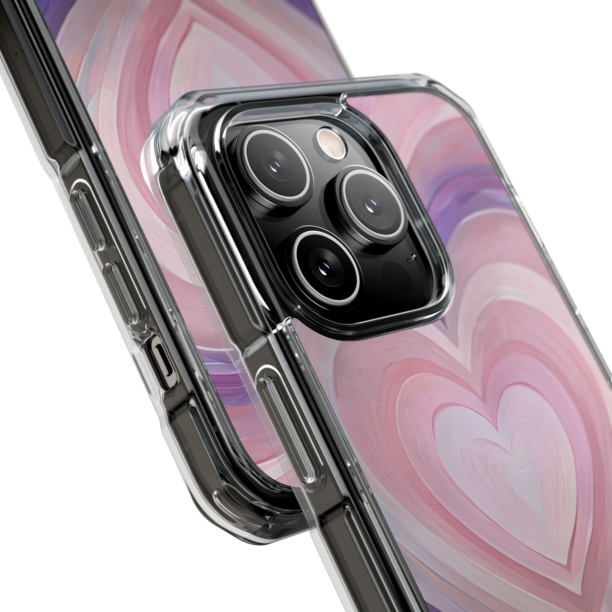 Impressionistic Heart Layers iPhone Case - Impact
