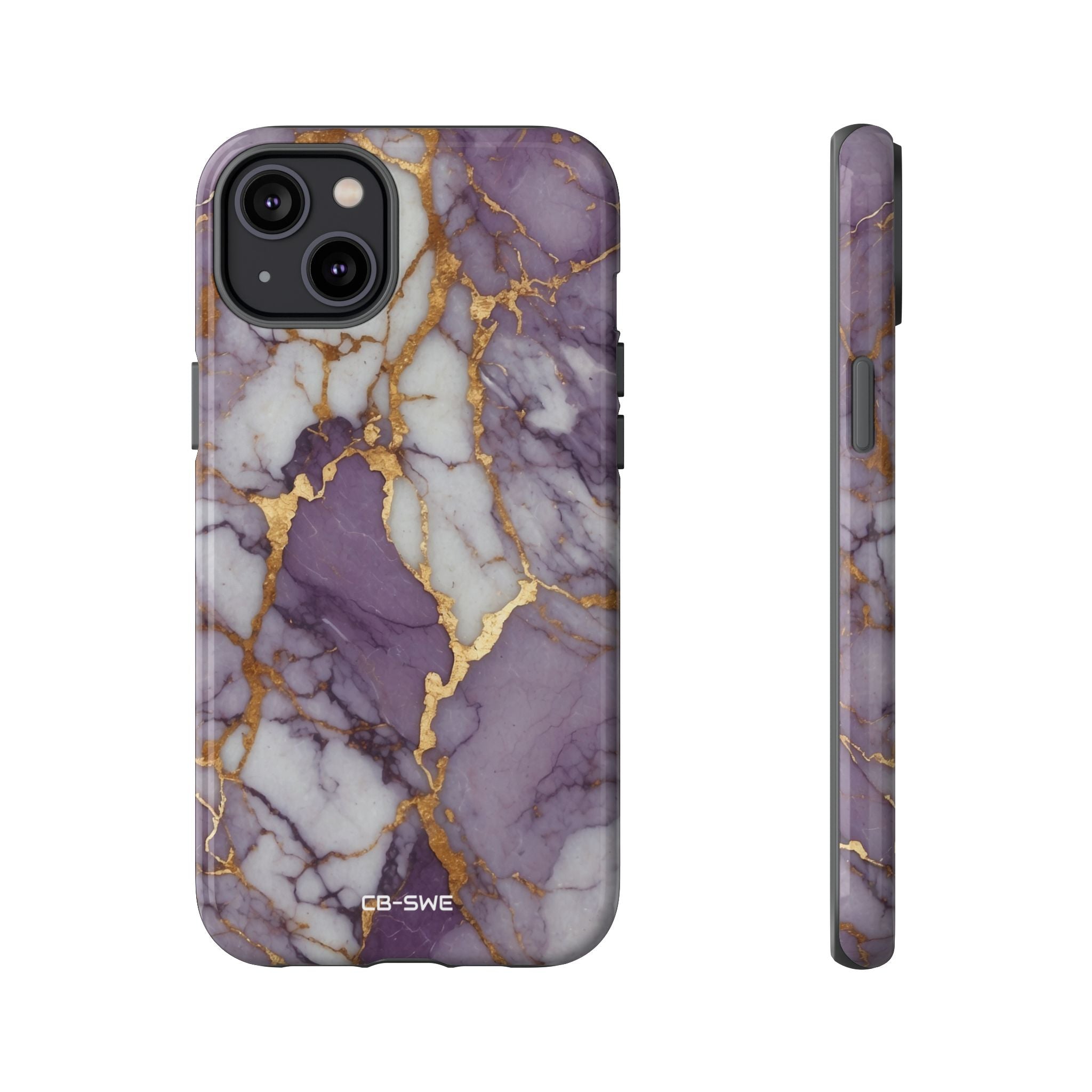 Lavender Veins Flow - iPhone Case