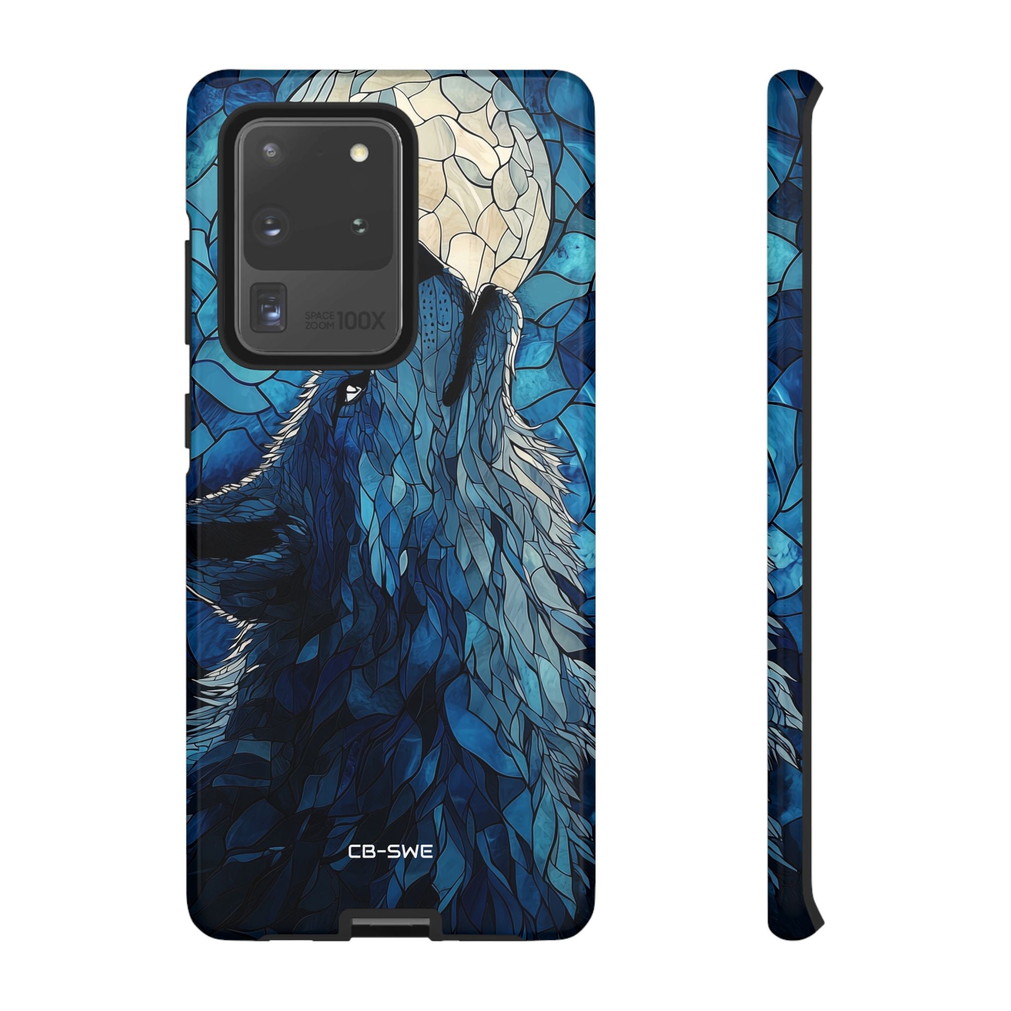 Wolf Howls Moonlight - Samsung Case