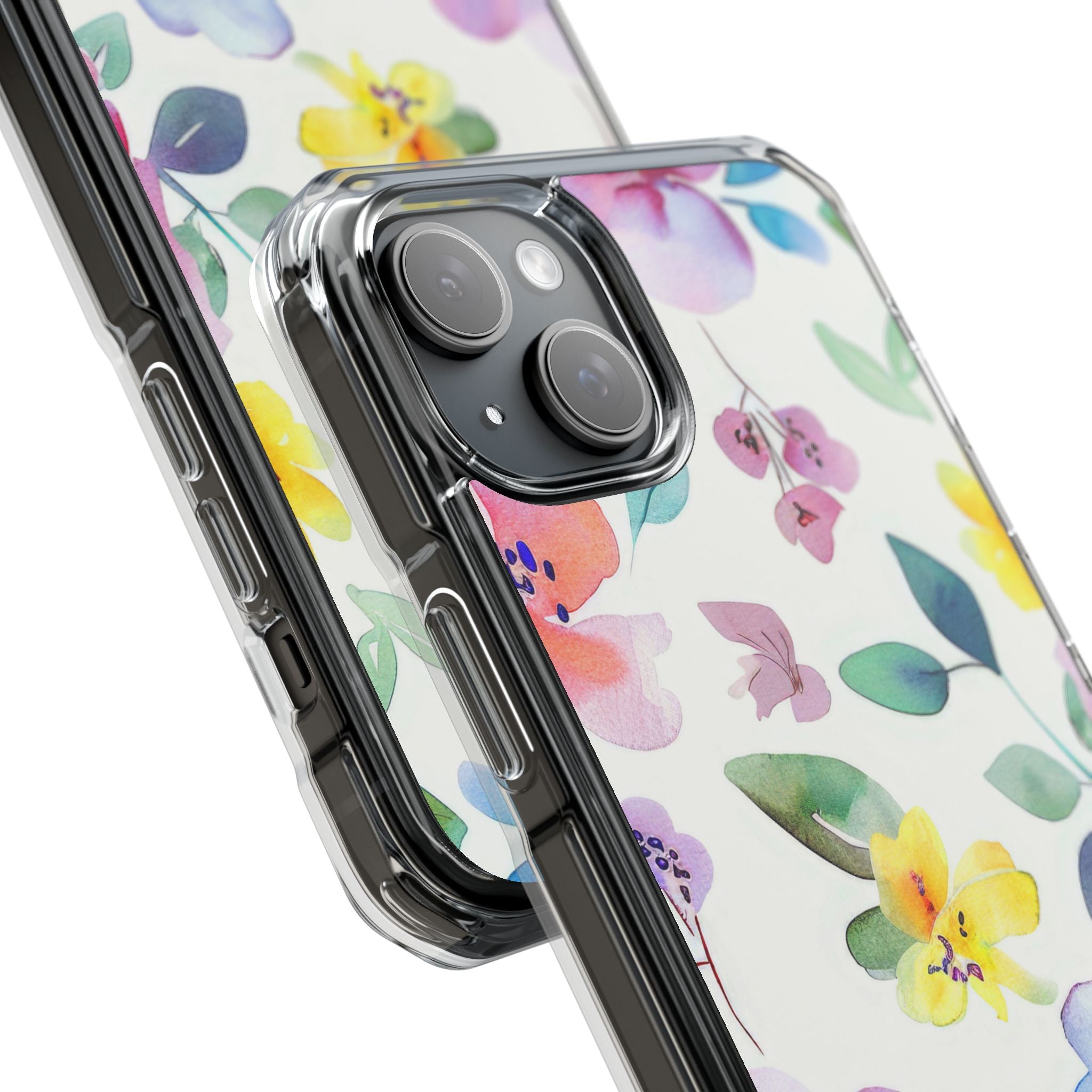 Whimsical Watercolor Florals iPhone Case - Impact