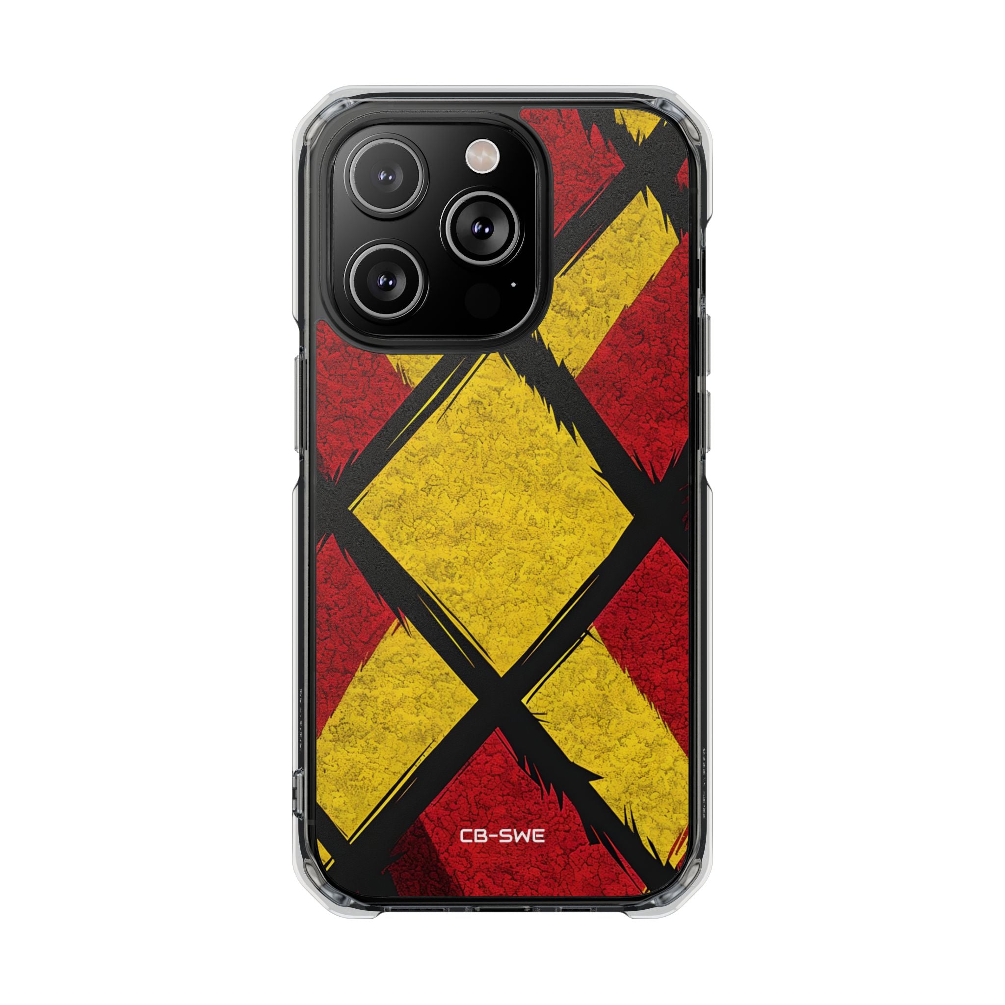 Dynamic Geometric Energy iPhone Case - Impact