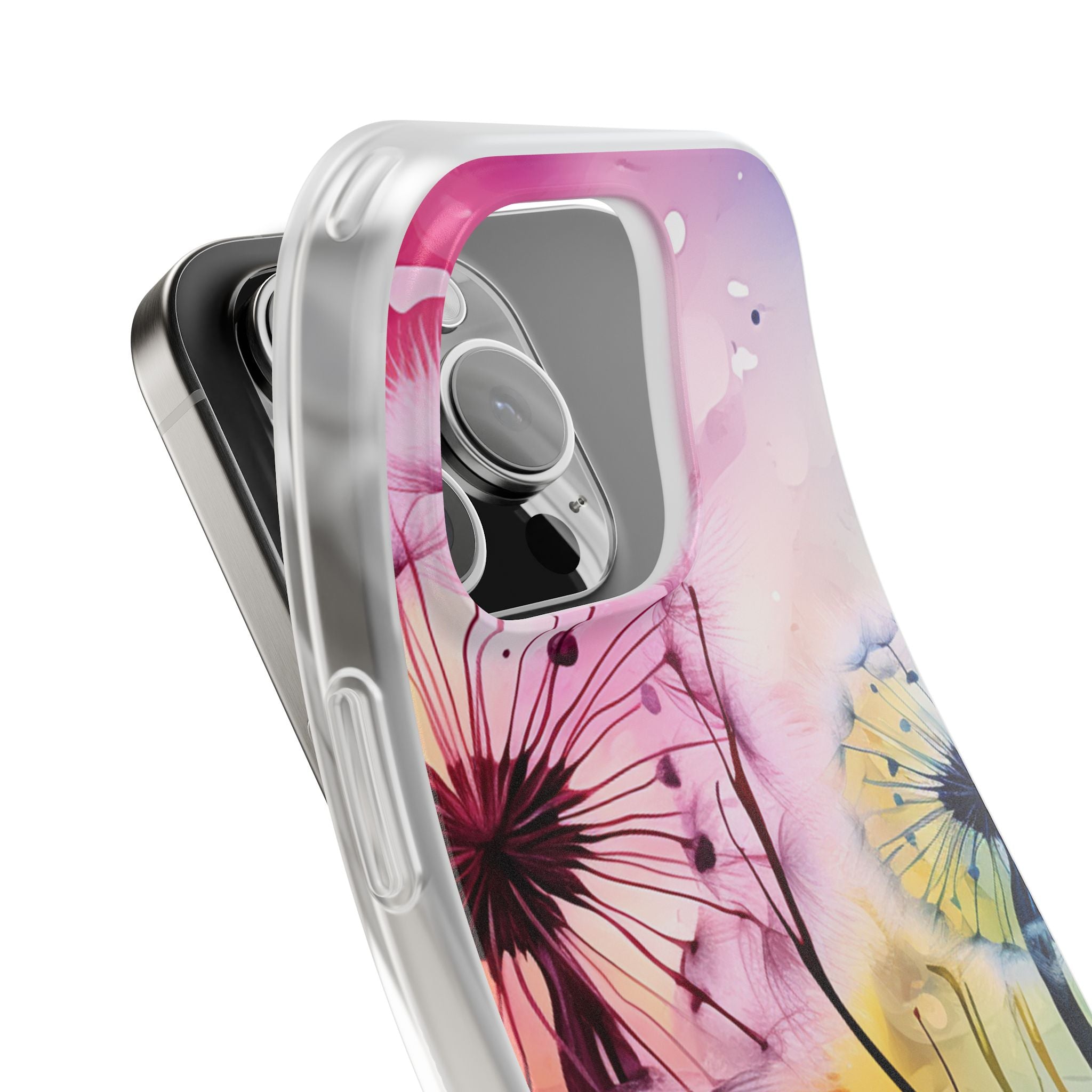 Dandelion Glow iPhone 16 Pro Case - Soft