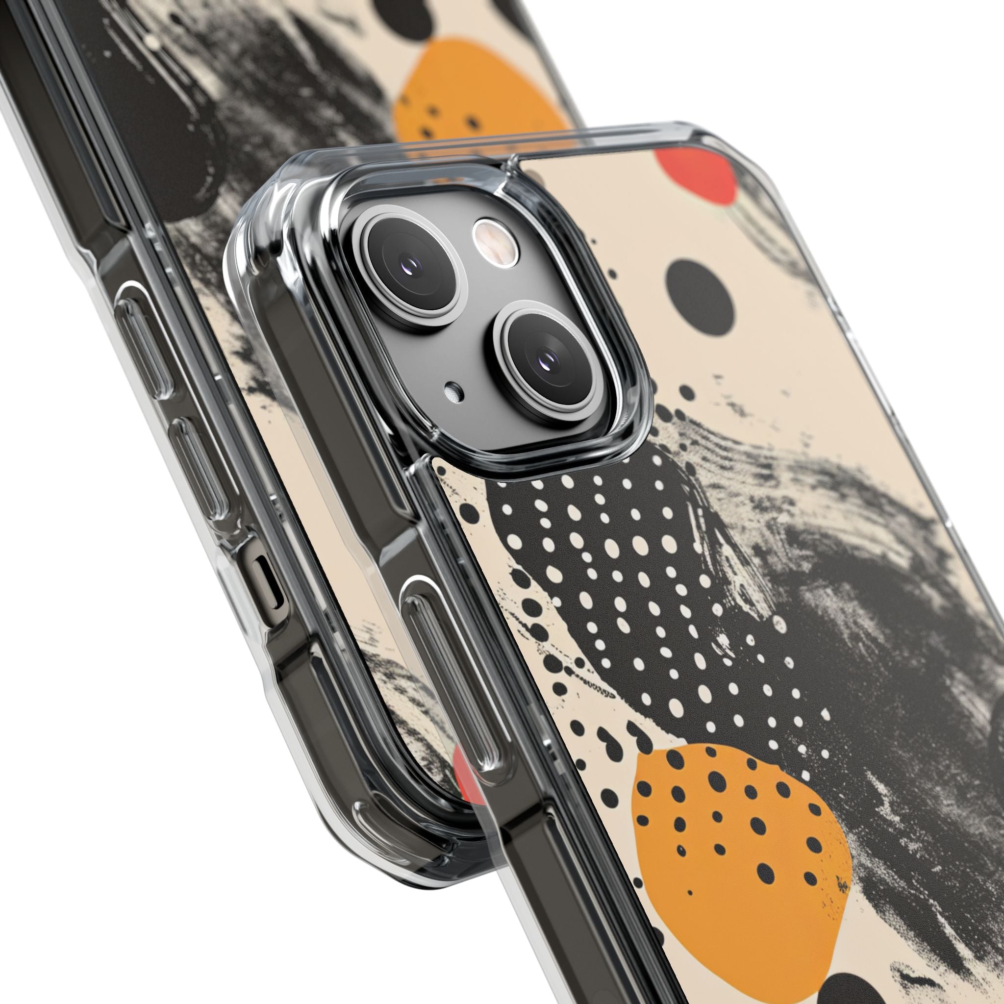 Swirl Chaos Geometry iPhone 14 - Impact Clear+