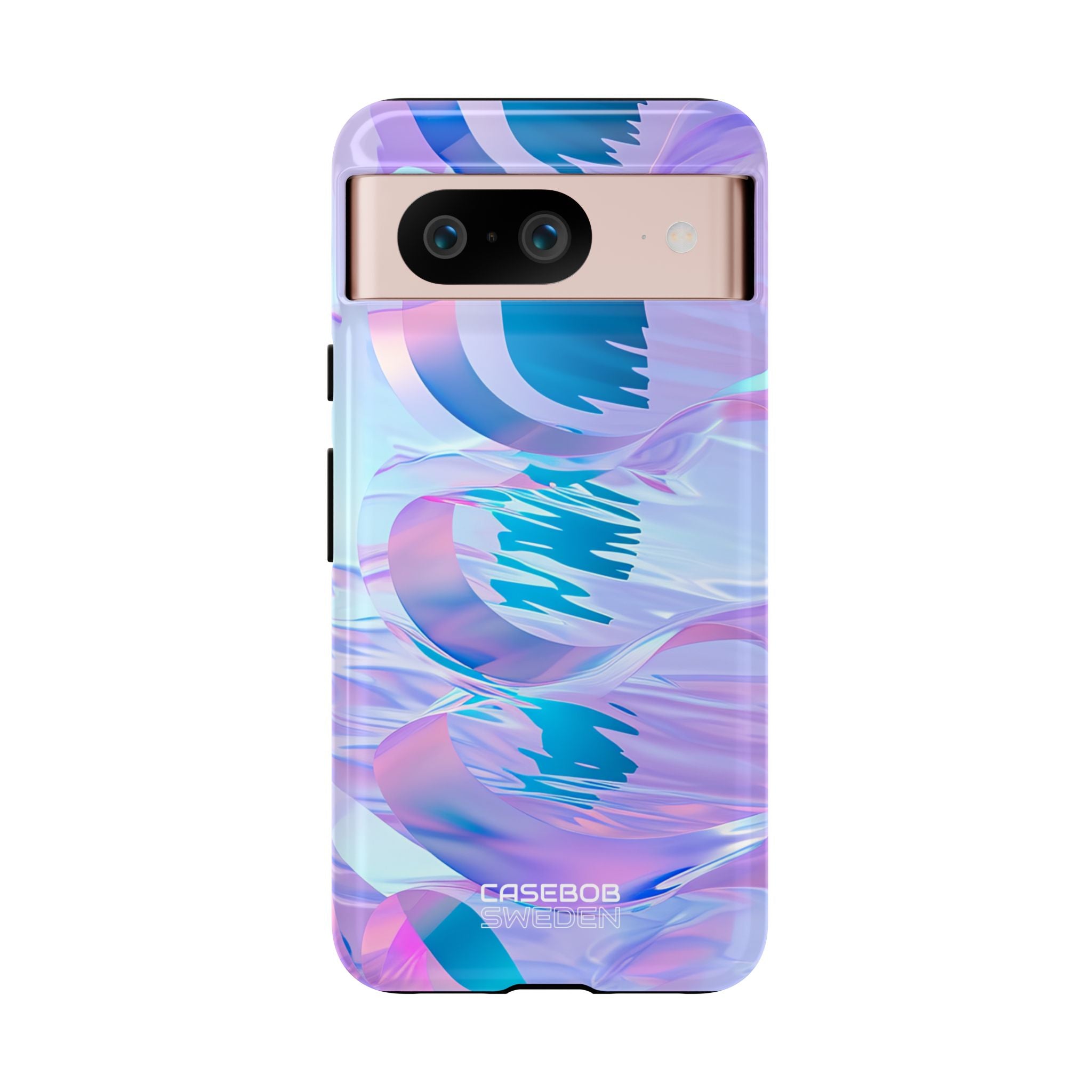 Iridescent Flowing Waves Google Pixel 8 - Tough