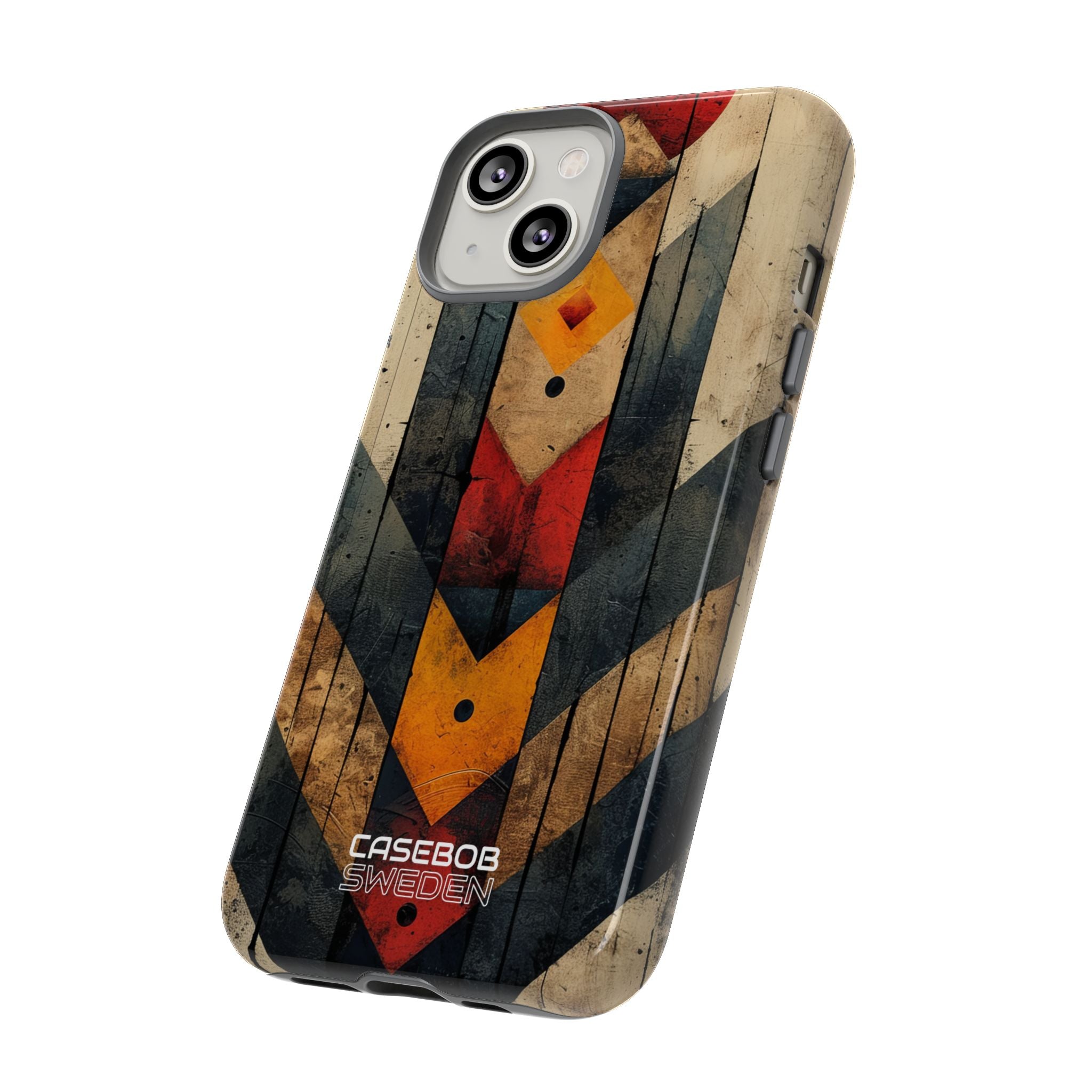 Geometric Fire Rise iPhone 14 - Tough