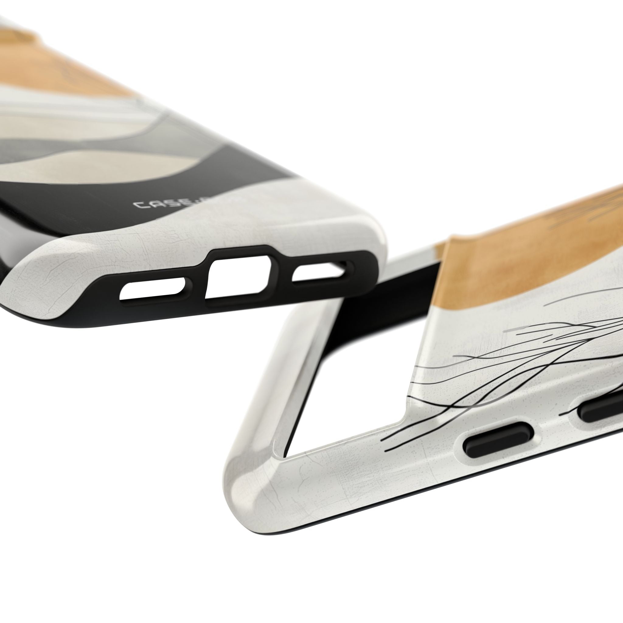 Orange Halo Google Pixel 8 Case - Tough