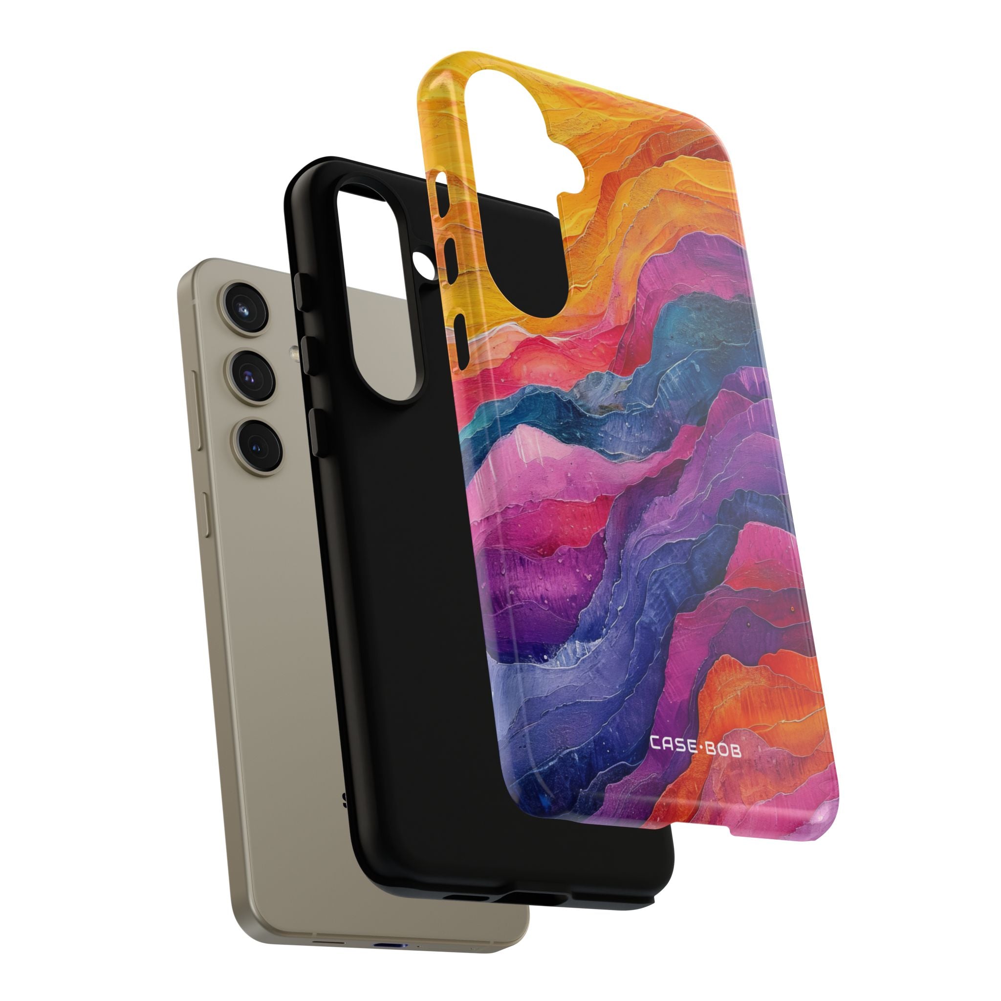 Vibrant Flow Samsung S24 Plus Case - Tough