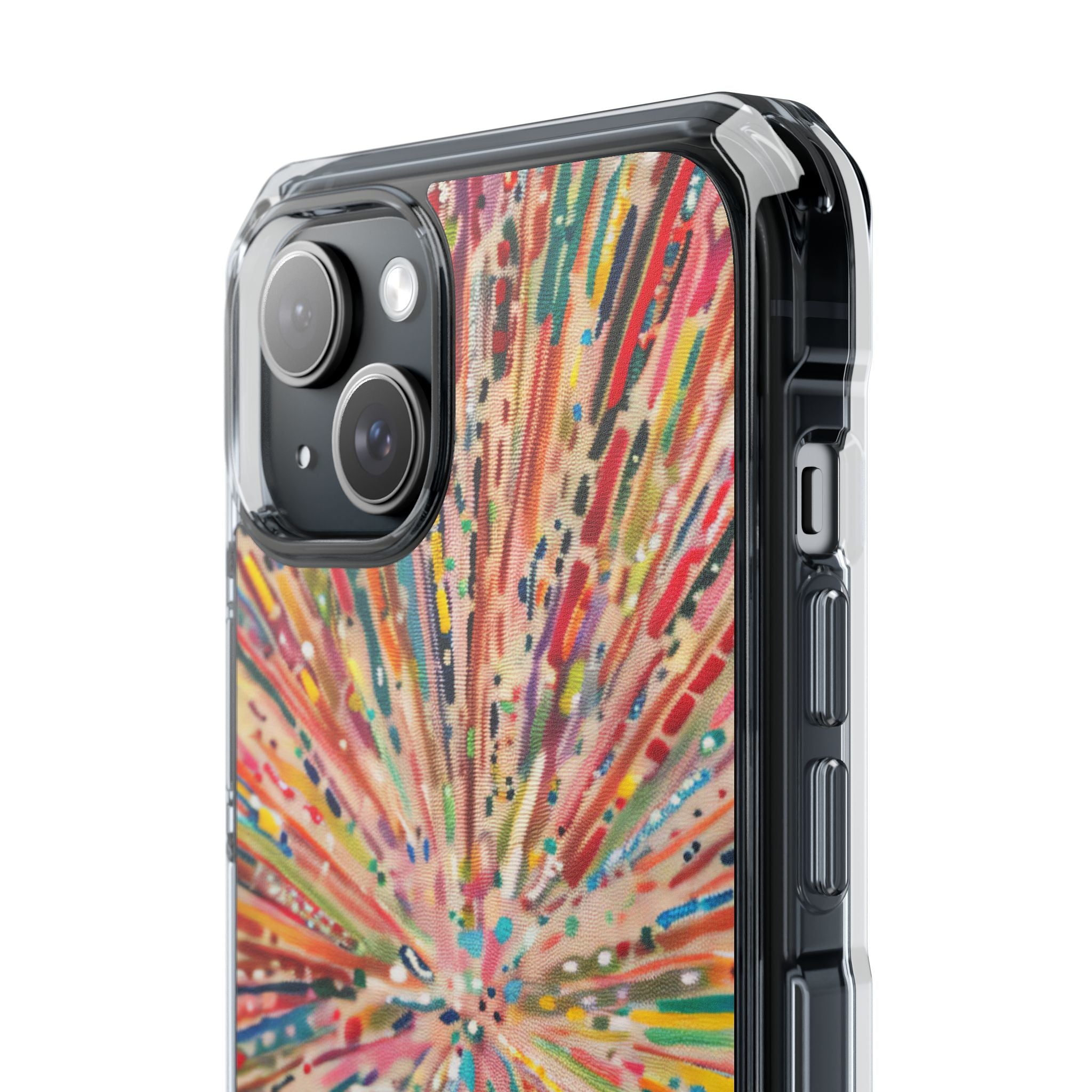 Radiant Color Burst iPhone 15 - Impact Clear+