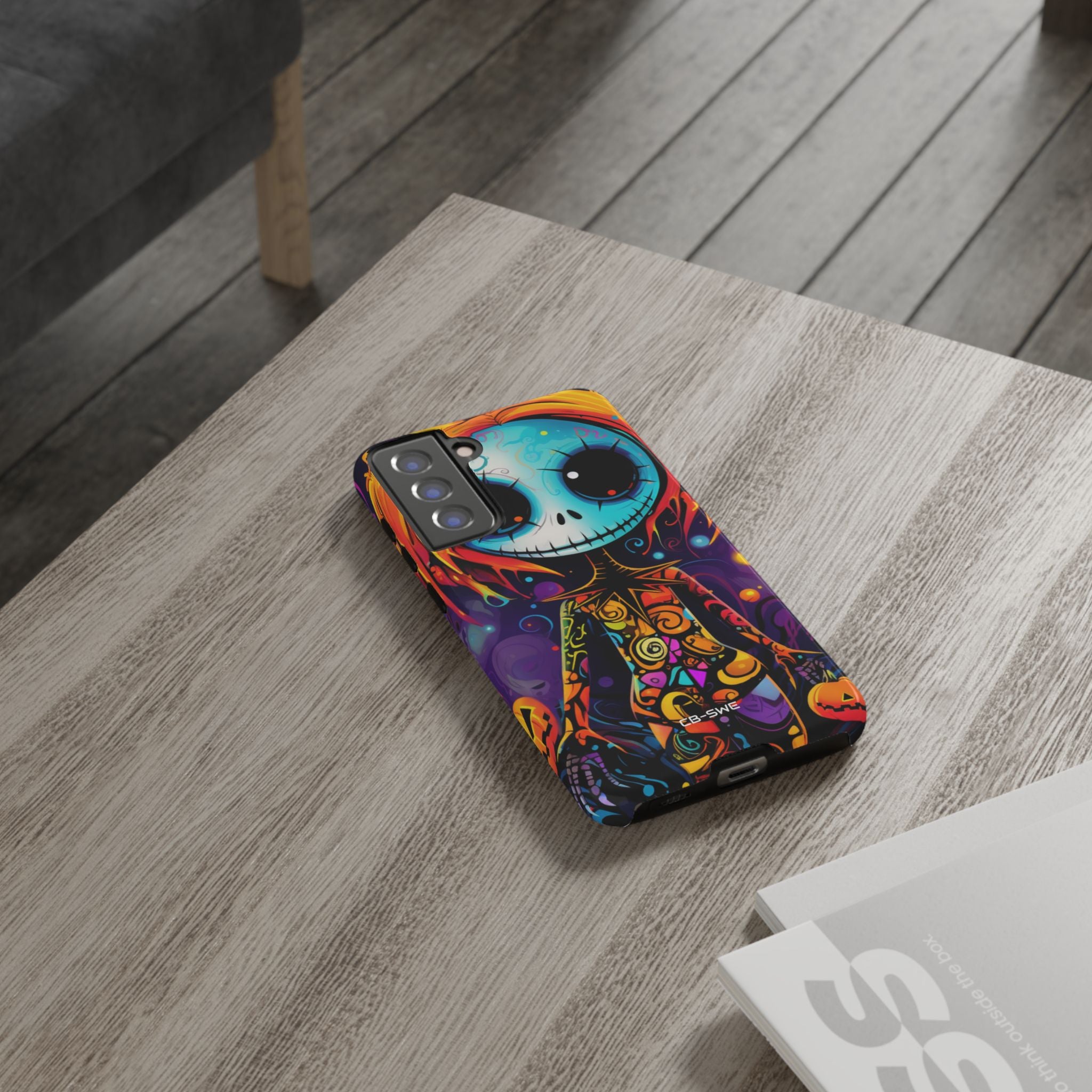 Skeletal Figure Laughs - Samsung Case