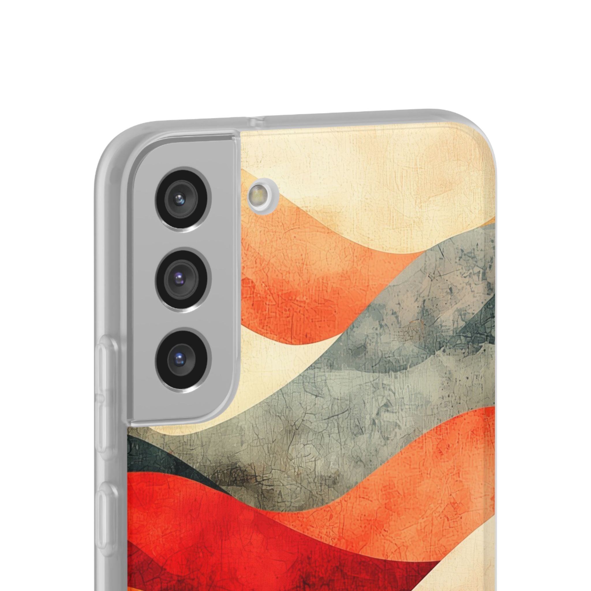Cracked Wave Sunset Samsung S22 Plus Case - Soft