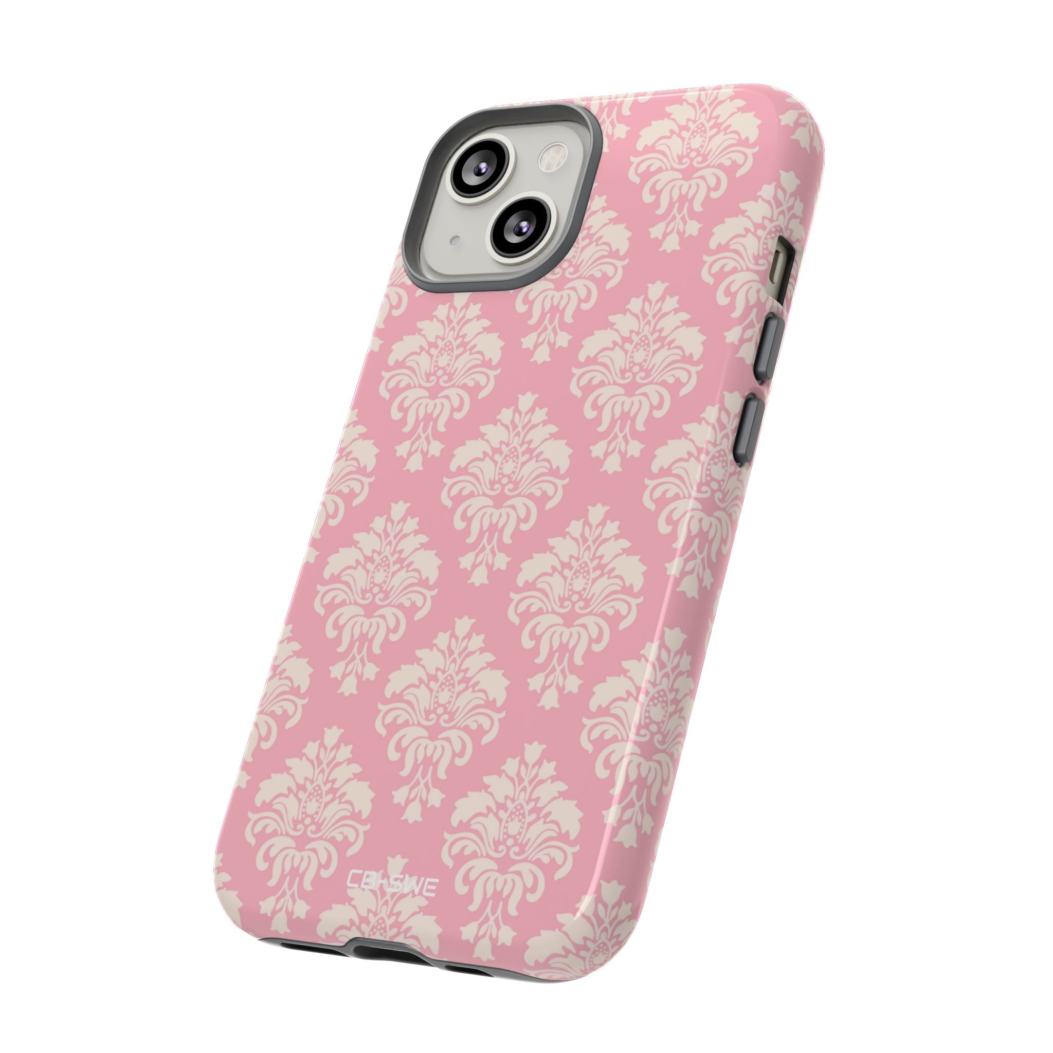 Pastel Damask Elegance - iPhone Case