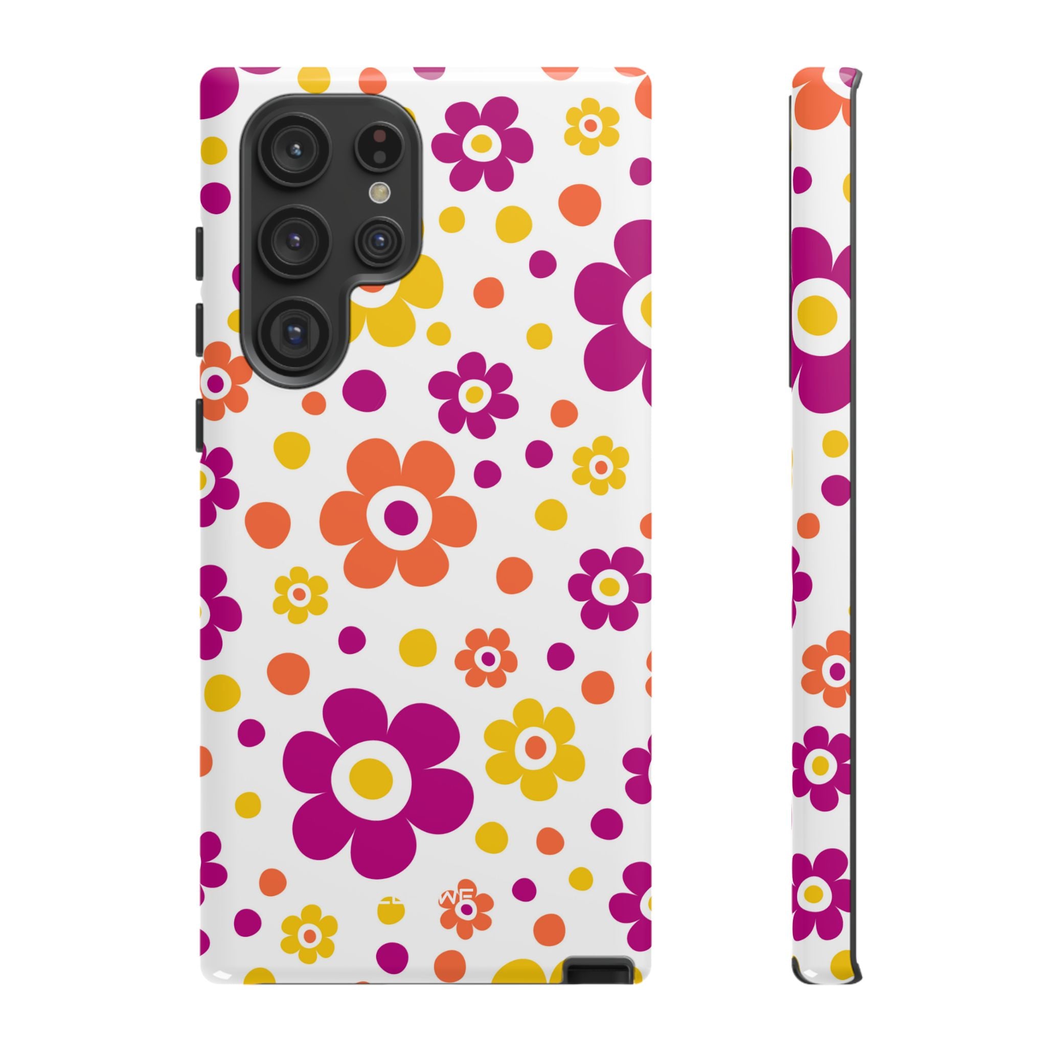 Retro Floral Playfulness - Samsung Case