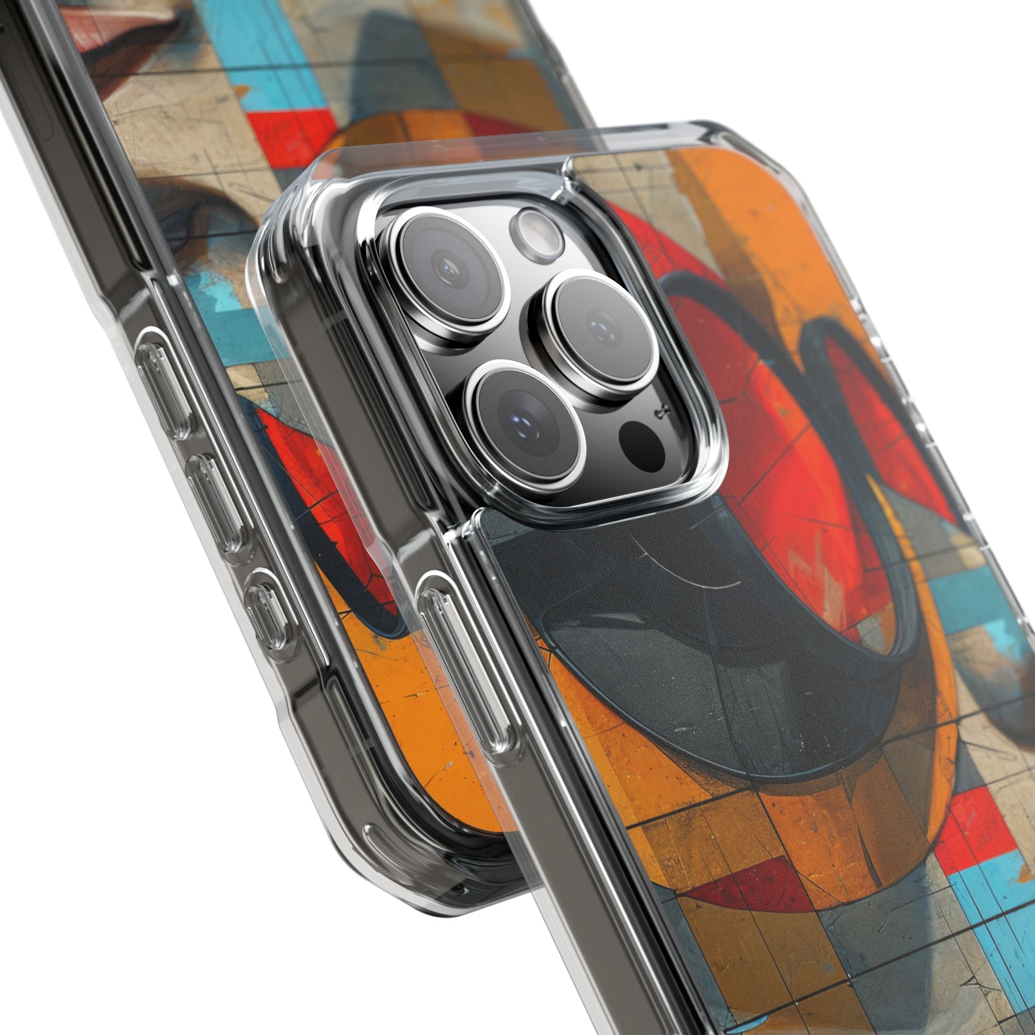Futuristic Cubist Visions iPhone 16 - Impact Clear+
