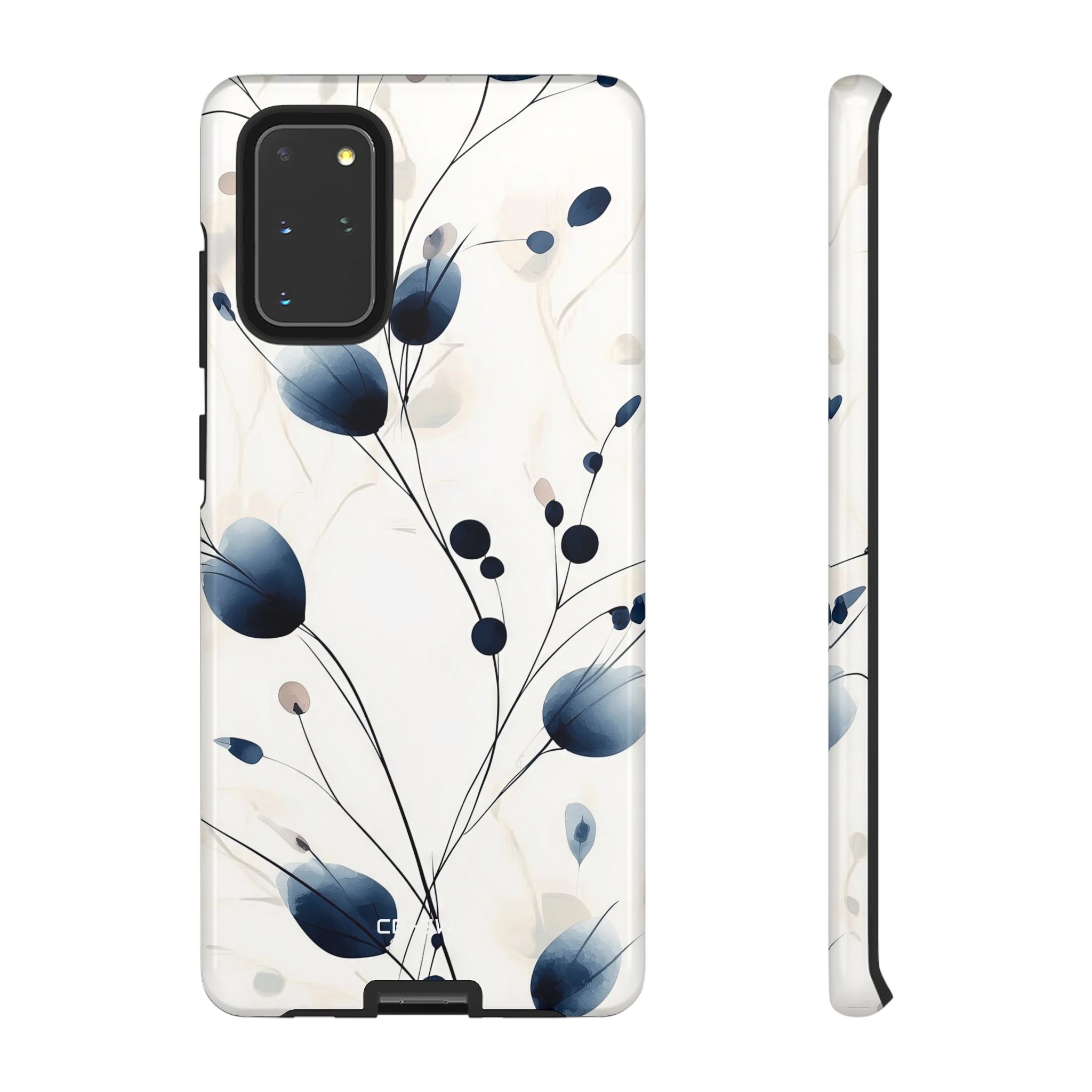 Floral Harmony Blue - Samsung Case
