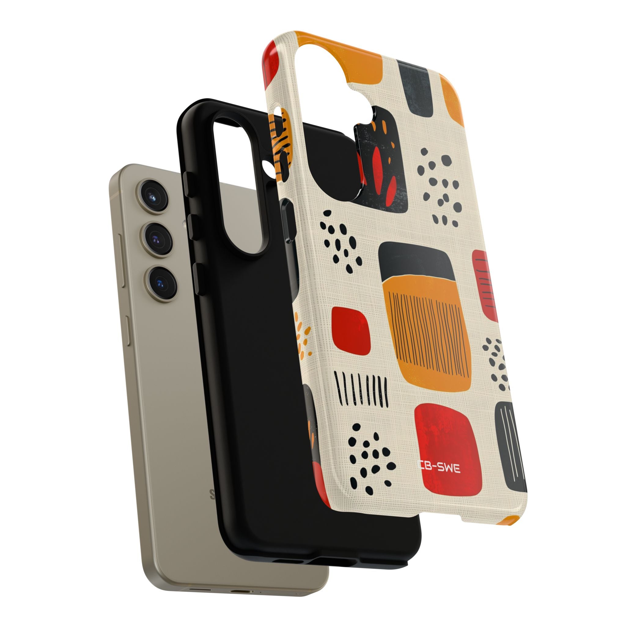 Vibrant Shapes Dance - Samsung Case