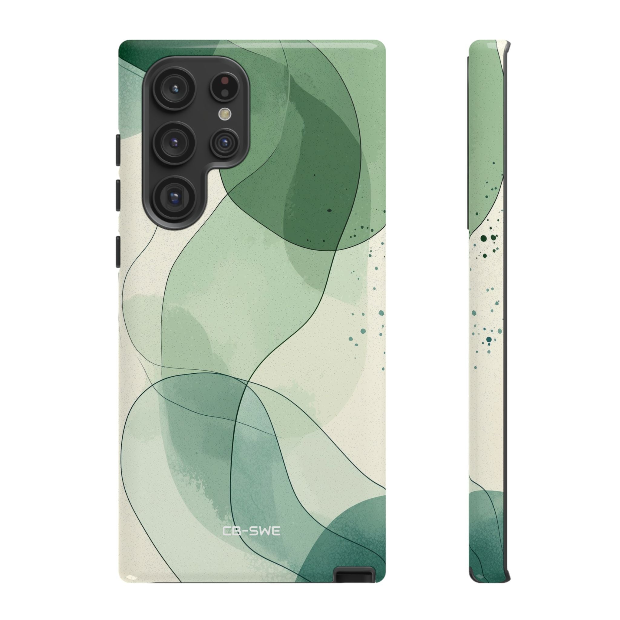 Green Waves Dance - Samsung Case