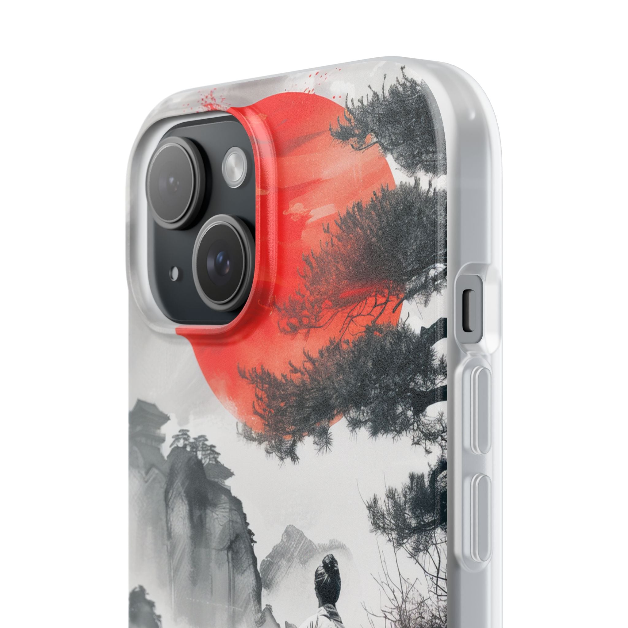 Sunlit Sentinel iPhone 15 Case - Soft