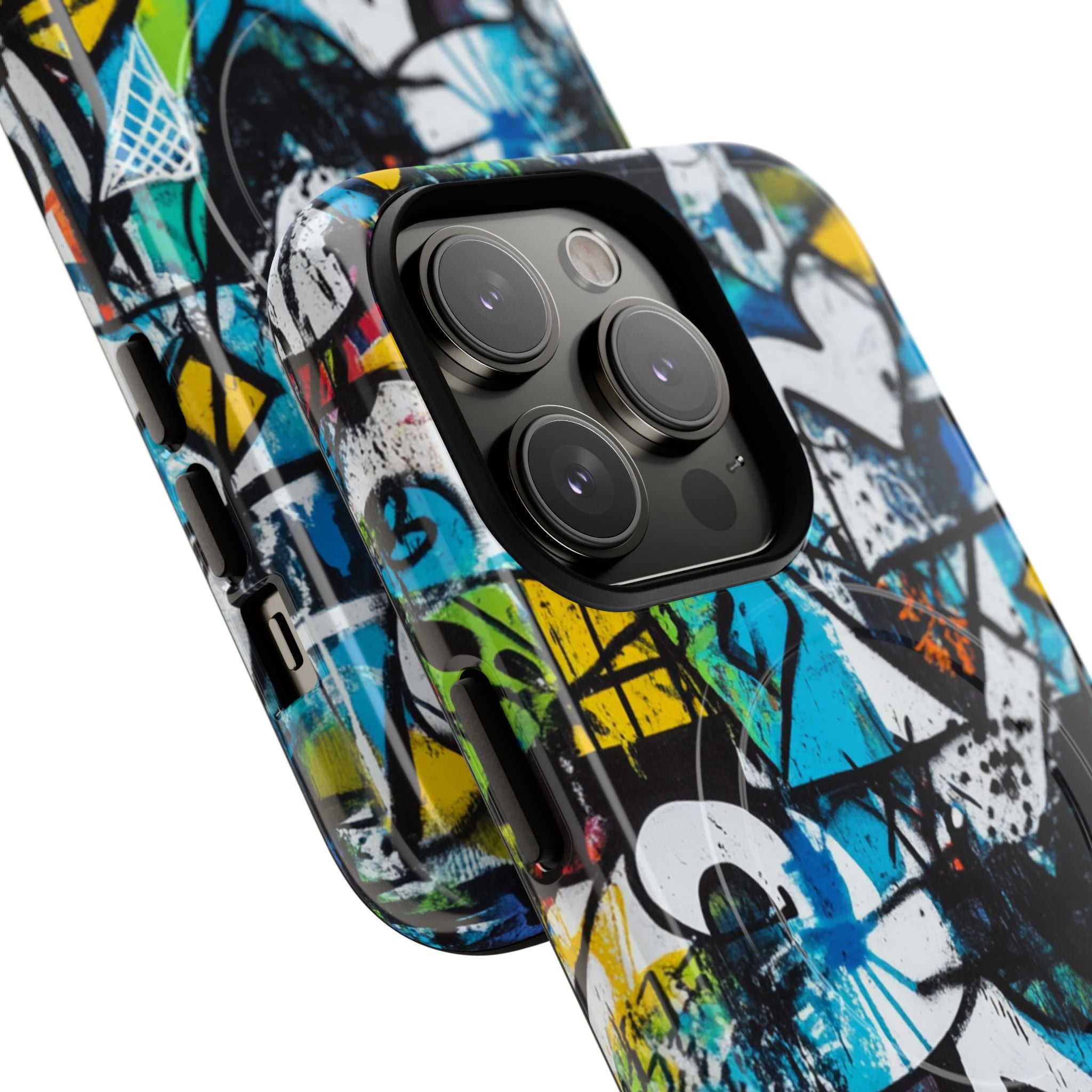 White Ripple Drift iPhone 14 Pro Case - Tough+