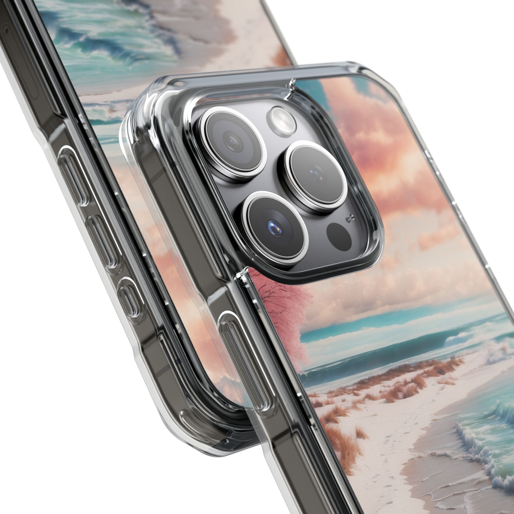 Pink Tree Breeze iPhone 15 Pro Case - Impact