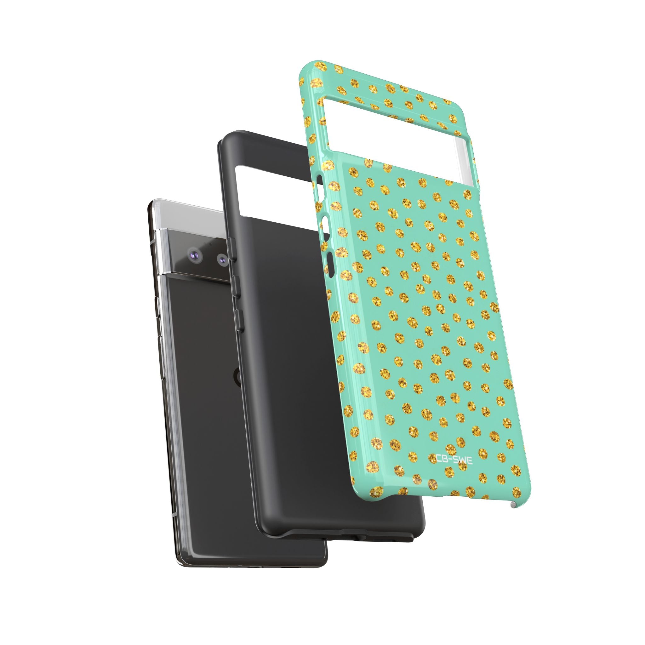 Golden Dots Dance - Google Pixel Case