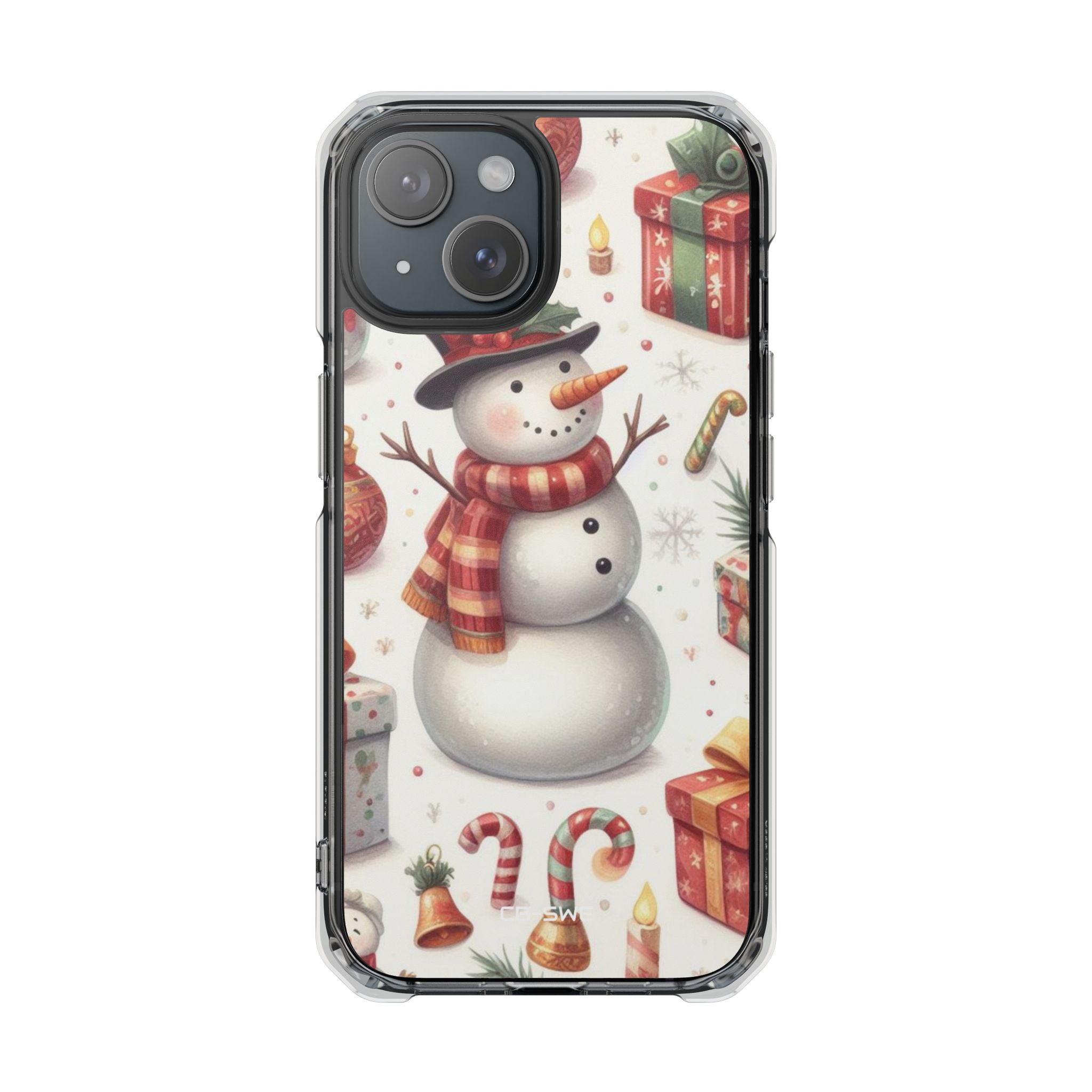 Snowman Welcomes Joy iPhone Case - Impact