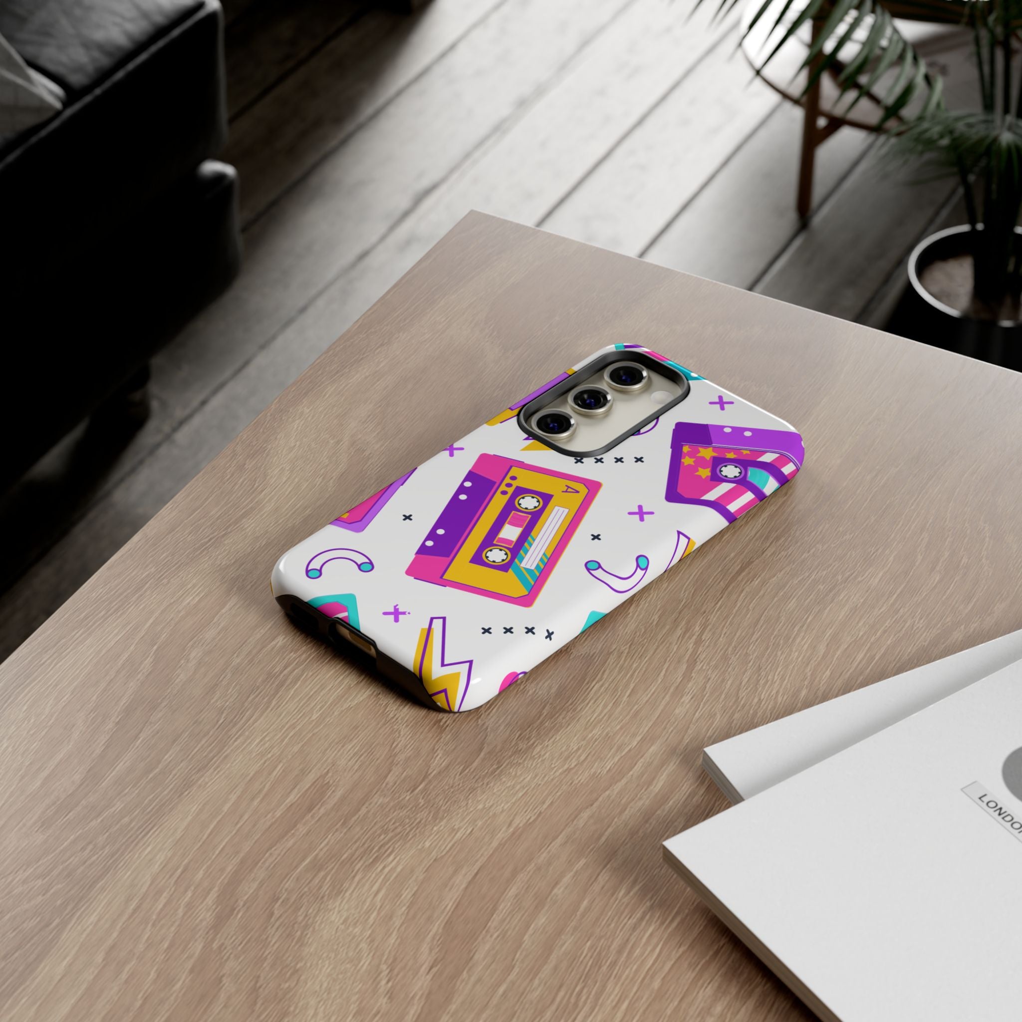 Retro Cassette Chaos - Samsung Case