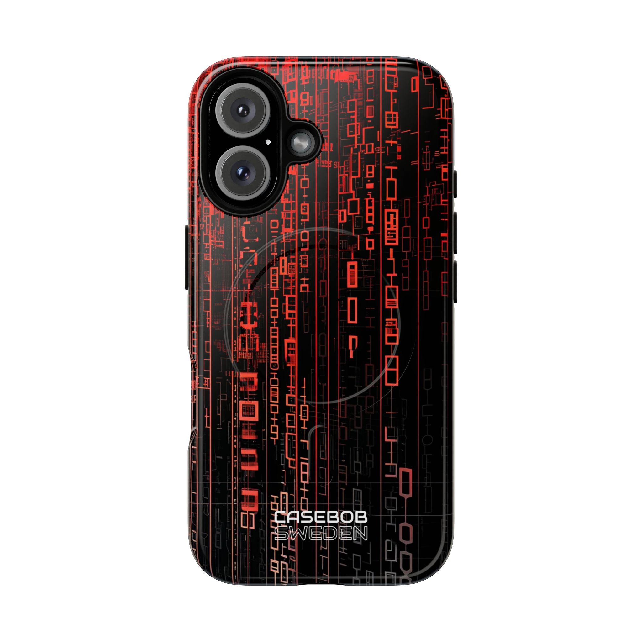 Neon Circuit Dreams iPhone 16 - Tough+