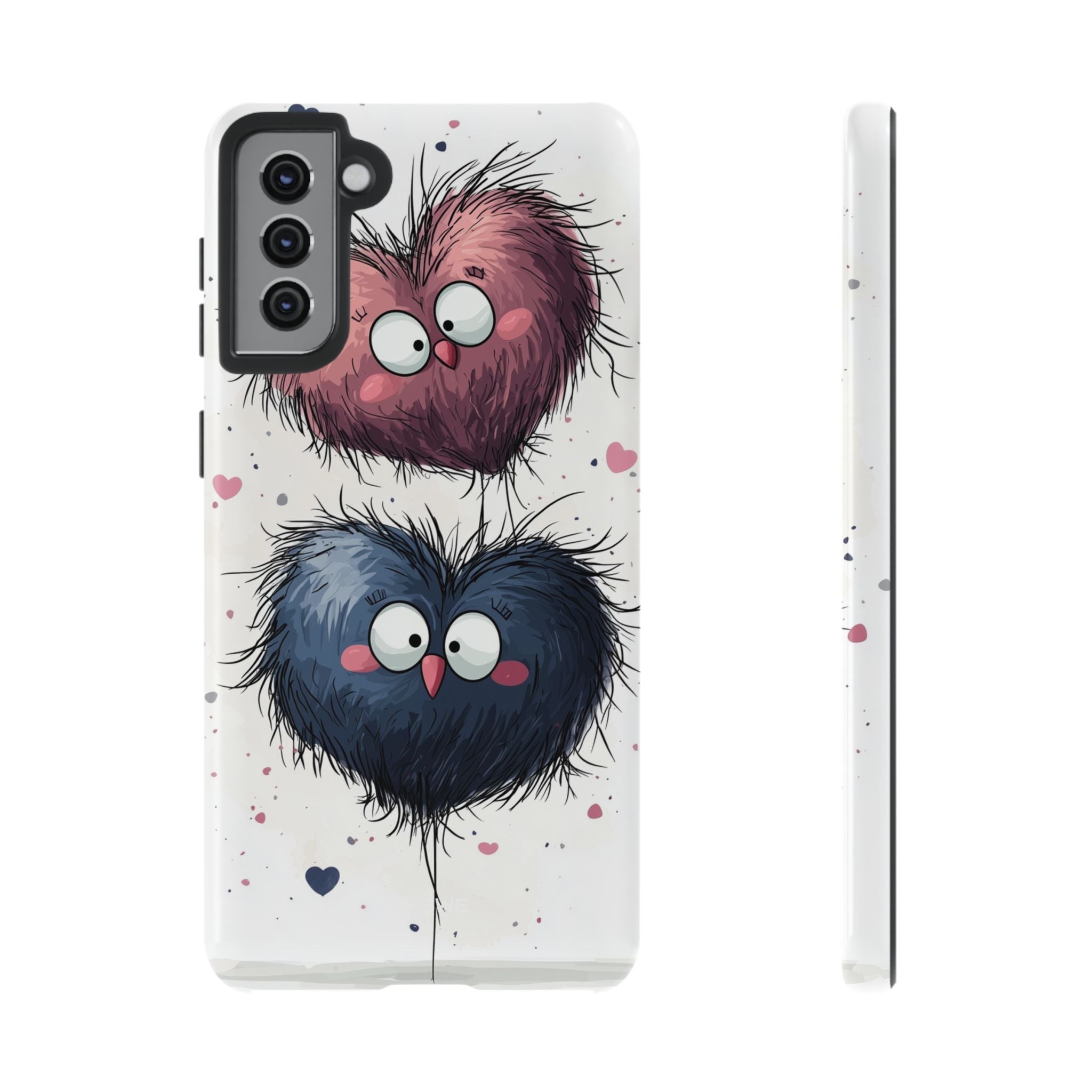 Fluffy Hearts Embrace - Samsung Case