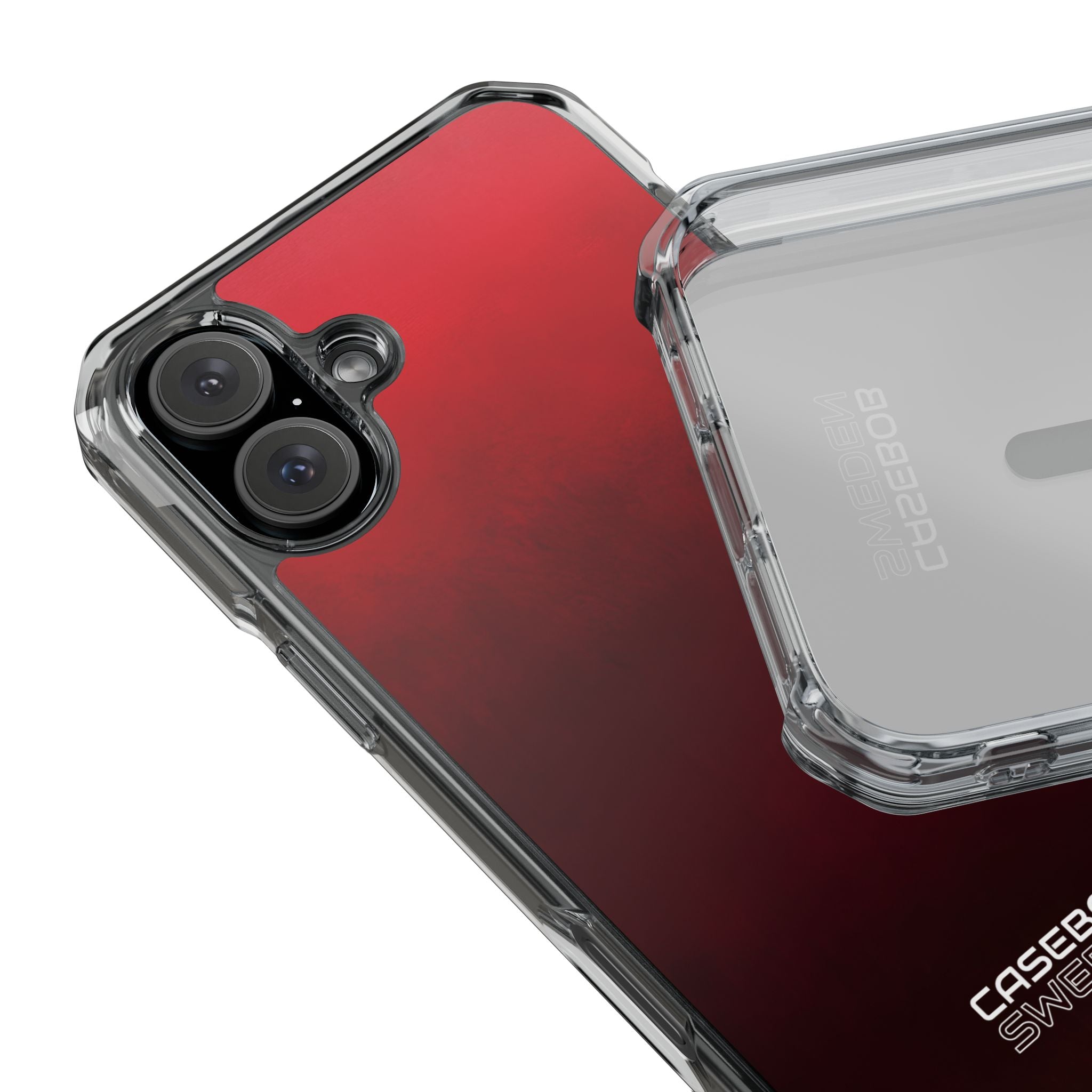 Crimson Dreamscape iPhone 16 - Impact Clear+